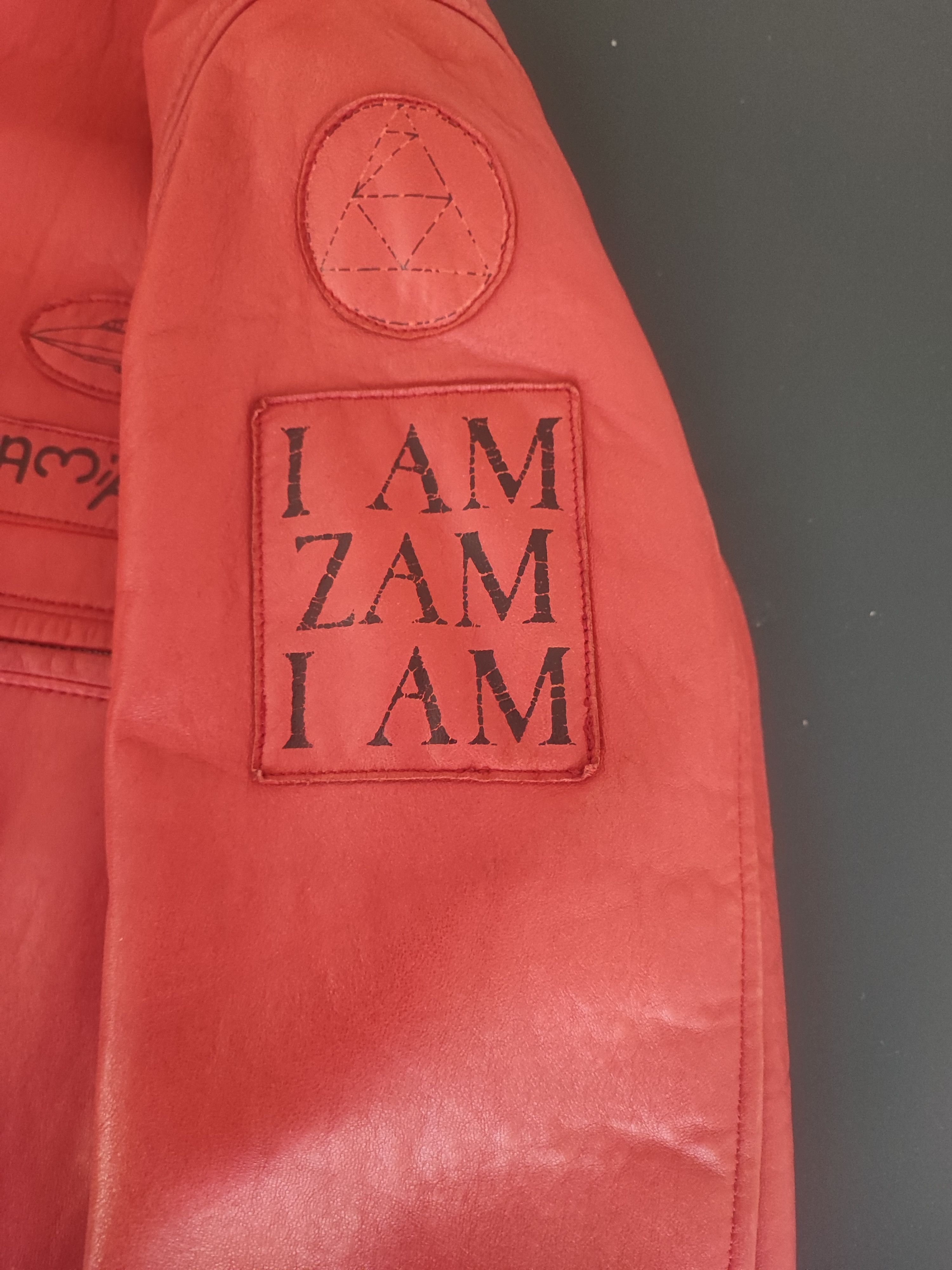 Undercover SS2006 Zamiang Patched Leather Jacket Size US M / EU 48-50 / 2 - 5 Thumbnail
