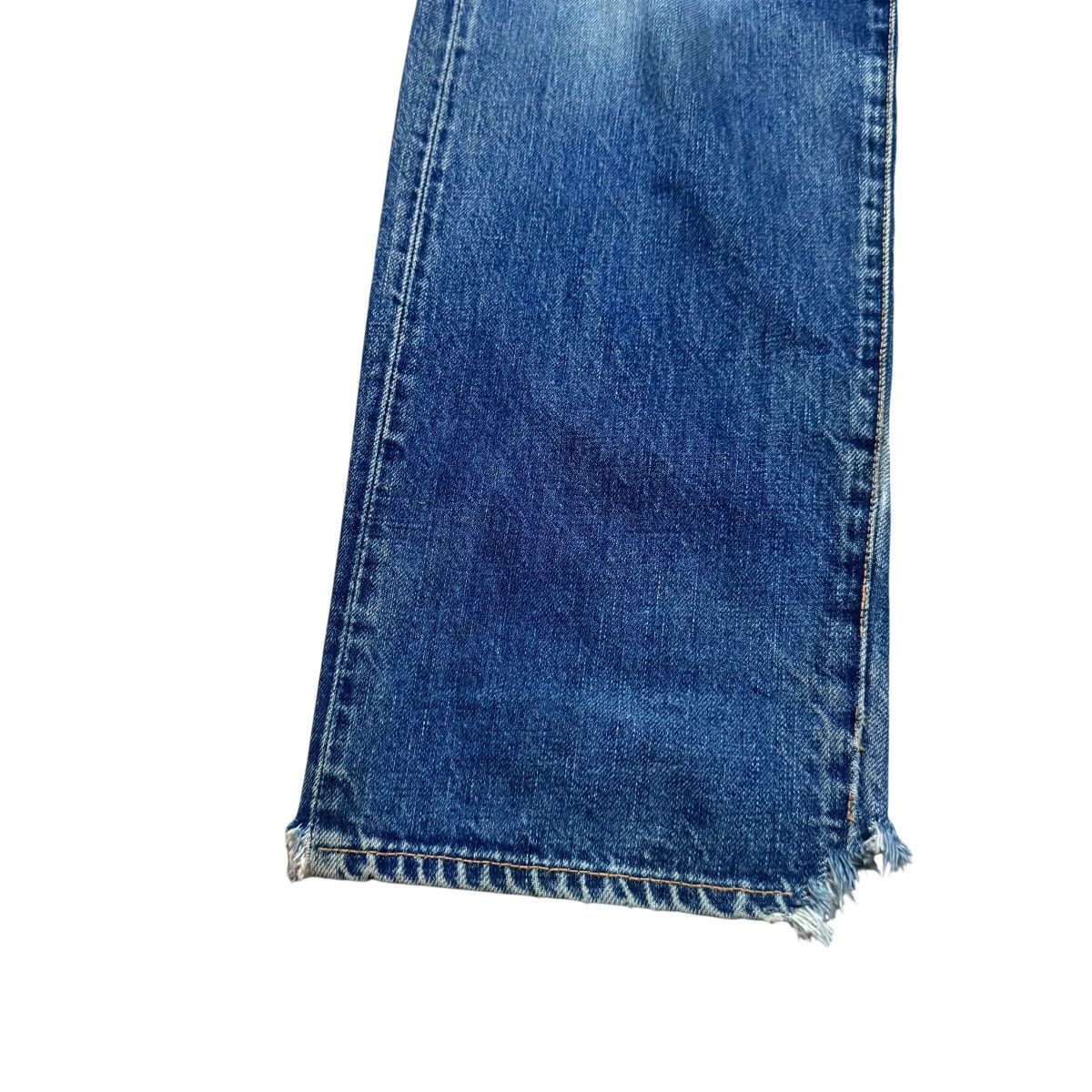 Evisu Vintage Evis Denim Selvedge Jeans Distressed Size US 30 / EU 46 - 9 Thumbnail