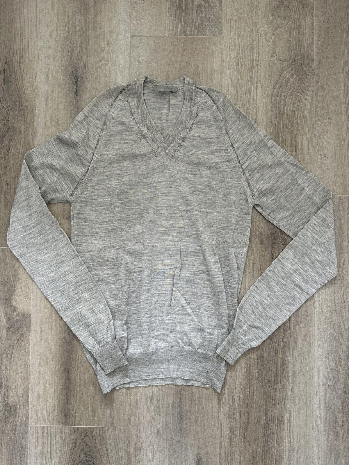 Dior Dior Homme V-neck Knit Size US S / EU 44-46 / 1 - 2 Thumbnail