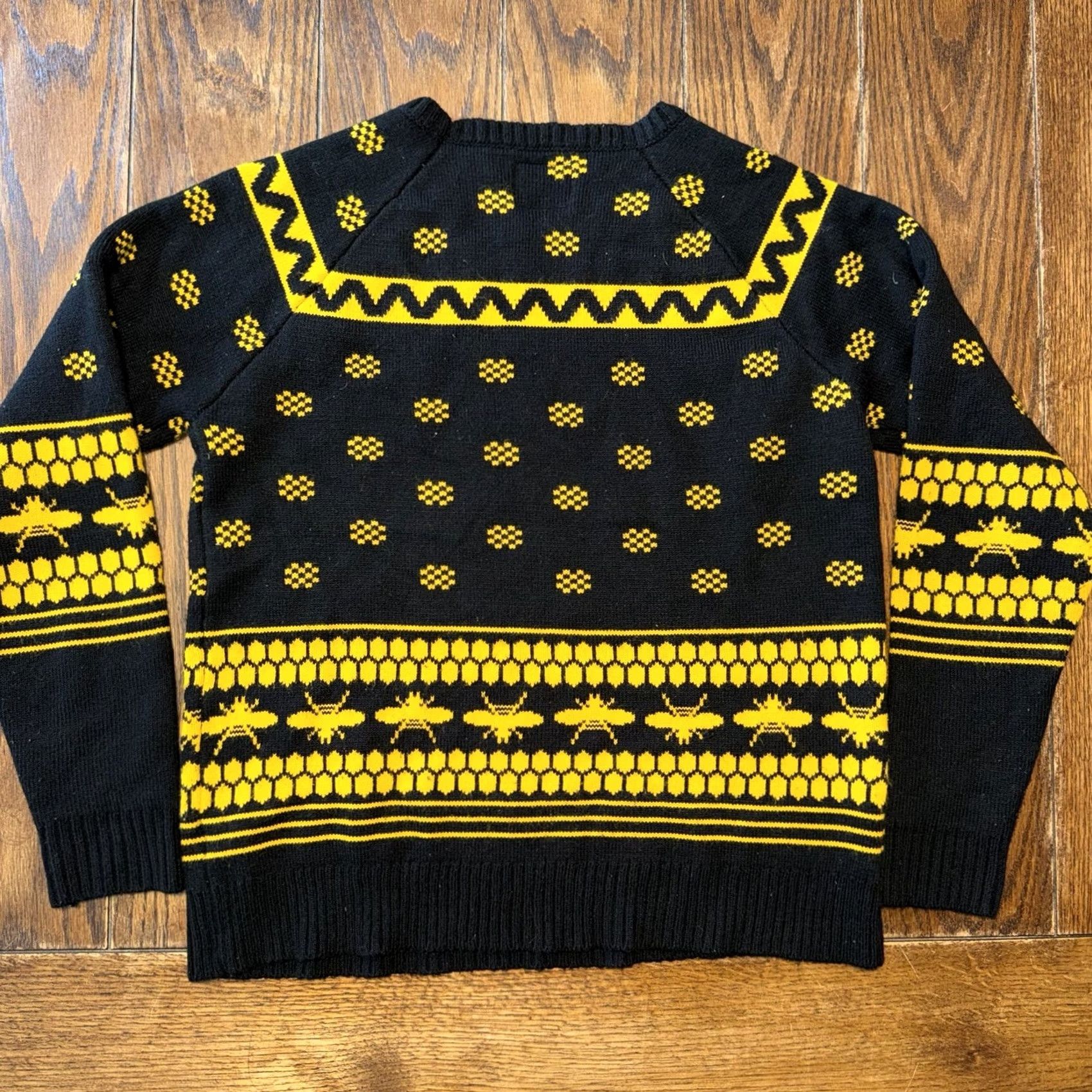 Vintage WU-TANG Clan Sweater Knit Mens Medium Black Yellow Killa Bees 2016 Black Yellow Size US M / EU 48-50 / 2 - 3 Thumbnail