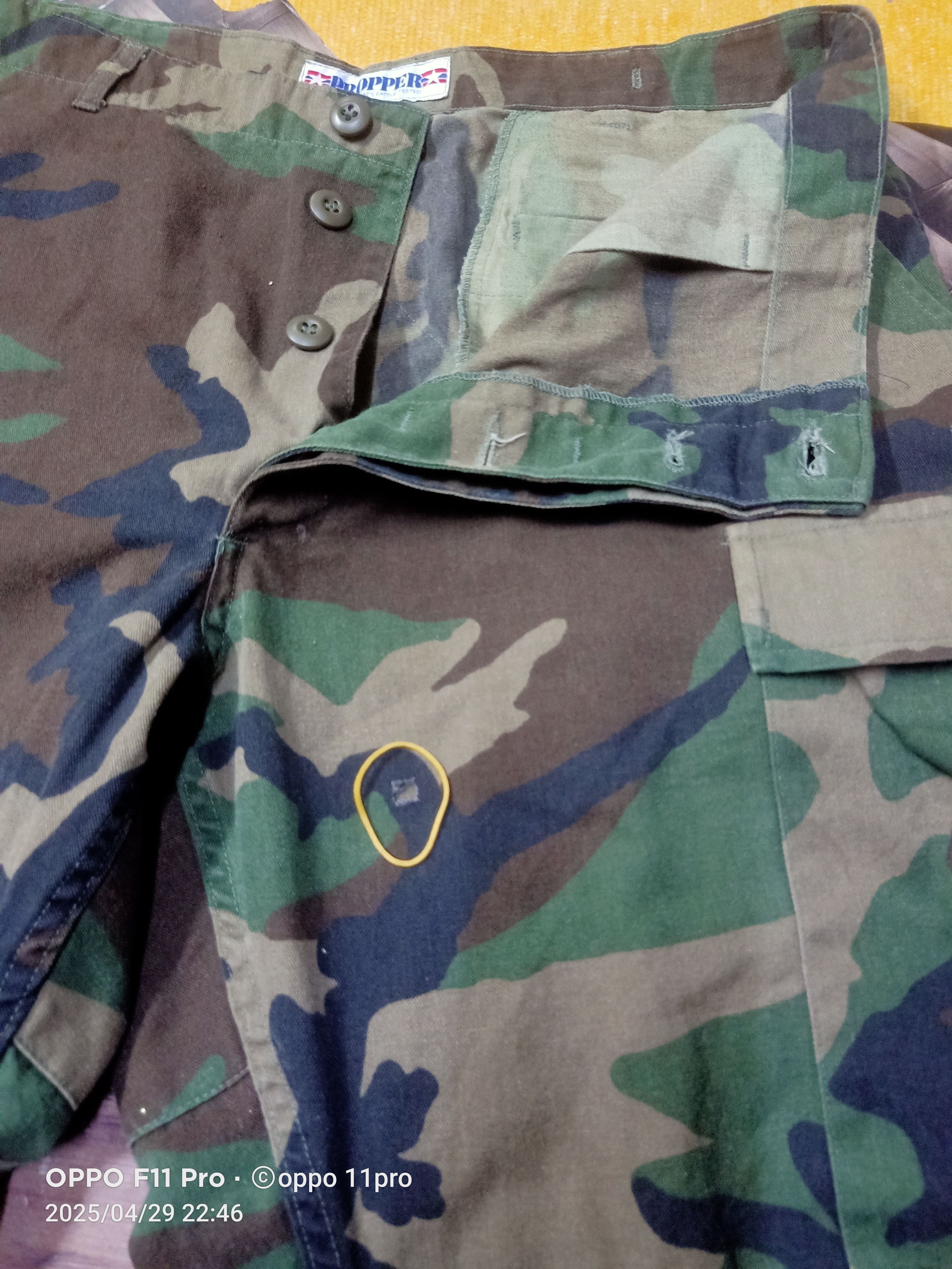 Designer × Vintage Camoflage Woodlands Vintage PRoPper Size US 37 - 9 Thumbnail