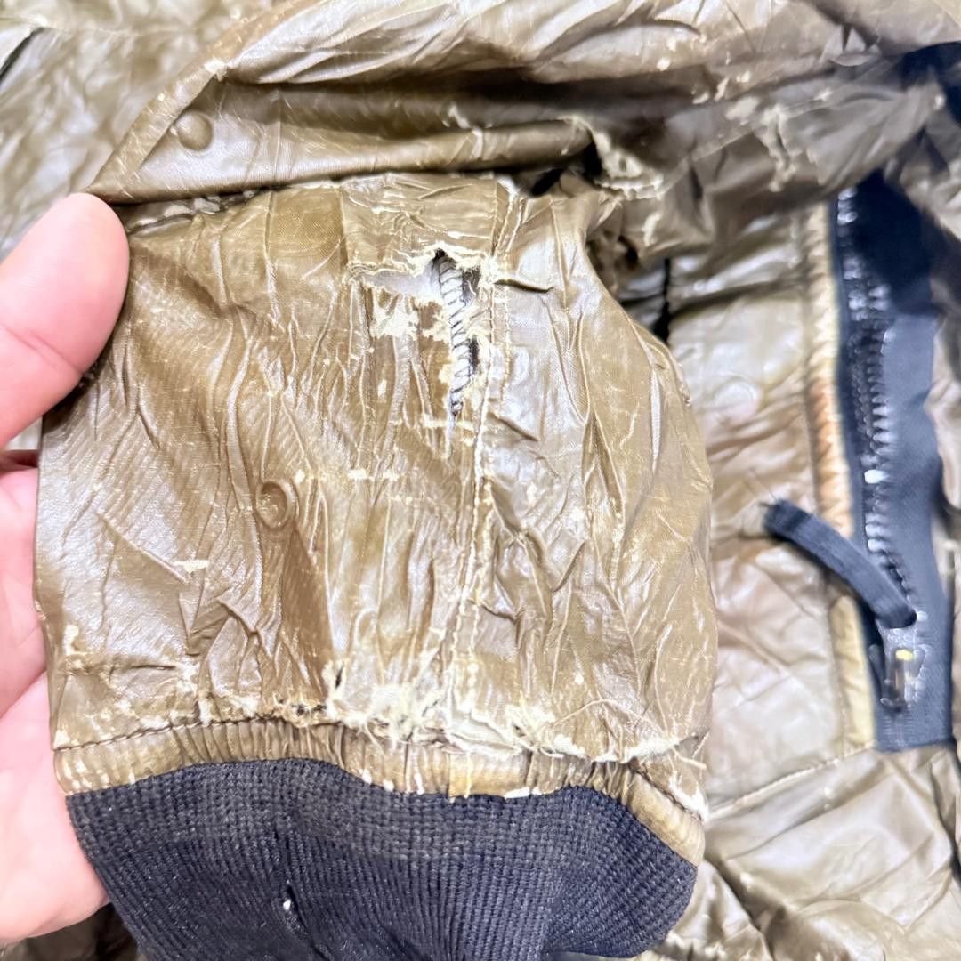 Stone Island 🔥 RARE ! STONE ISLAND MUSSOLA GOMMATA JACKET DISTRESSED Size US XL / EU 56 / 4 - 8 Thumbnail