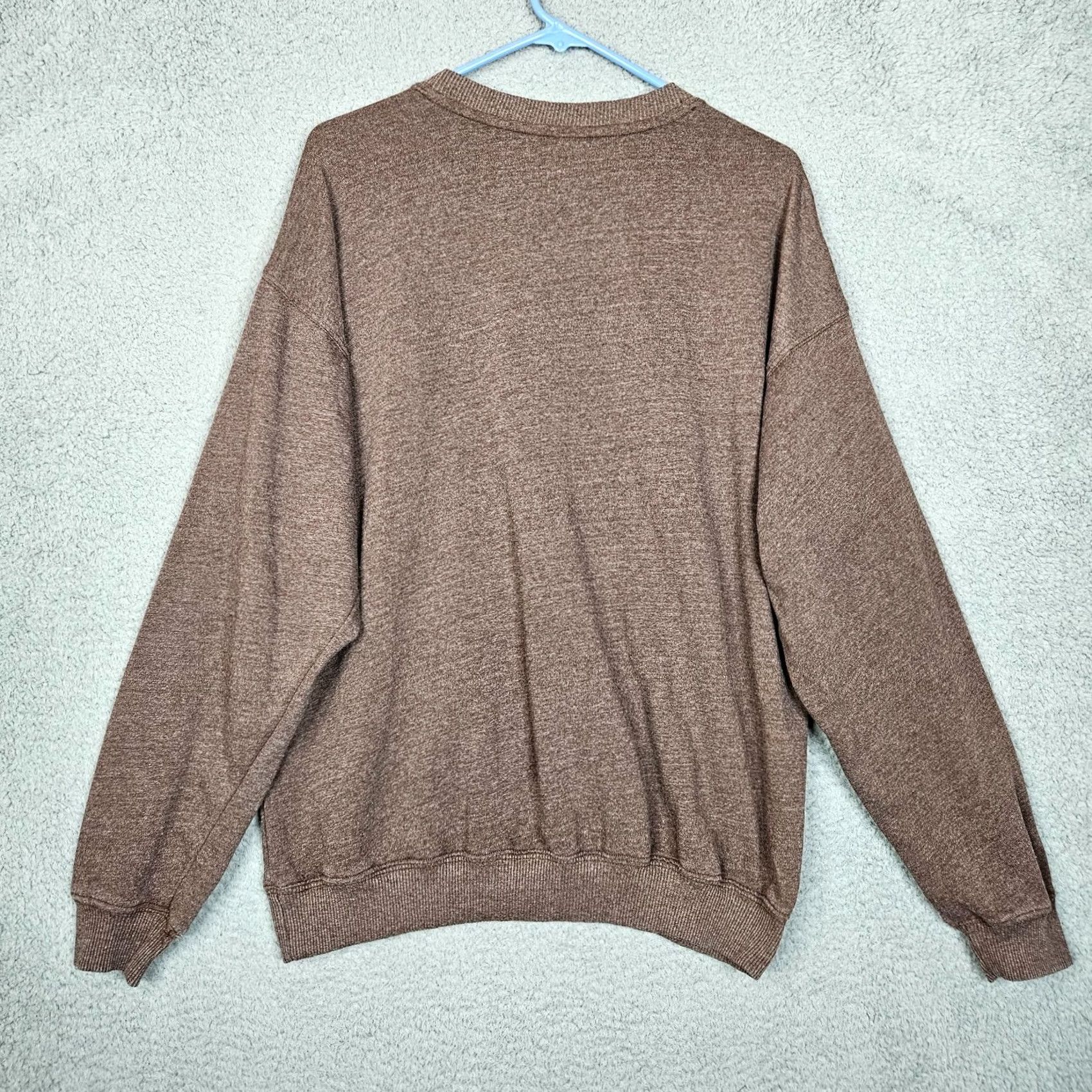 Vintage Janis Joplin Sweatshirt A Toast Brown Fleece Crew Neck Pullover Women L Size Size L / US 10 / IT 46 - 5 Thumbnail