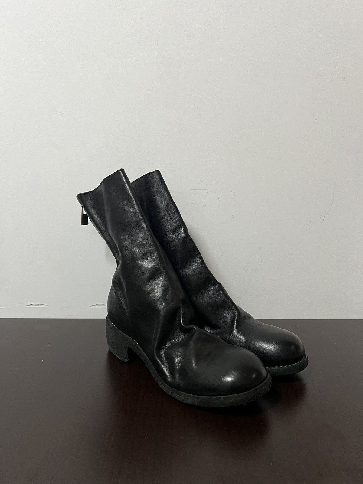 Guidi guidi 788z black zip boots sz37 Size US 7 / IT 37 - 6 Thumbnail