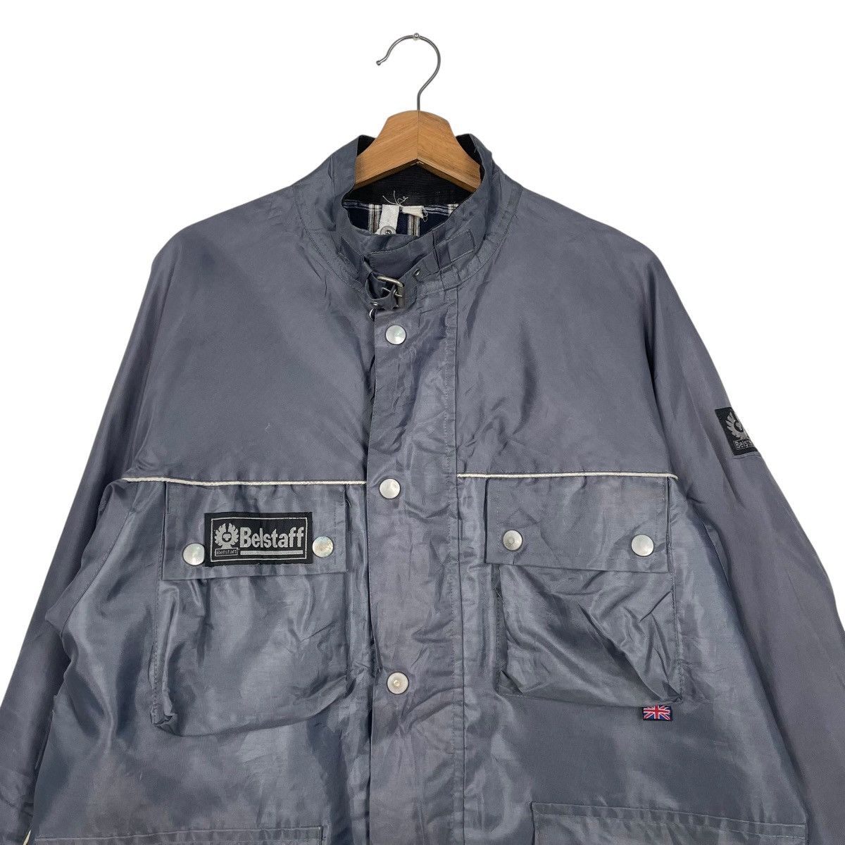 Belstaff Belstaff Trialmaster Nylon Motorcycle Jacket Size US L / EU 52-54 / 3 - 2 Thumbnail