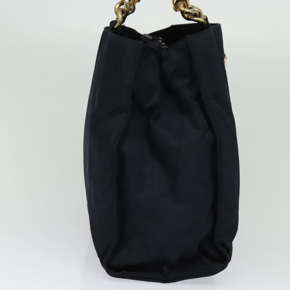 Prada PRADA Tote Bag Nylon Navy Gold Size ONE SIZE - 4 Thumbnail