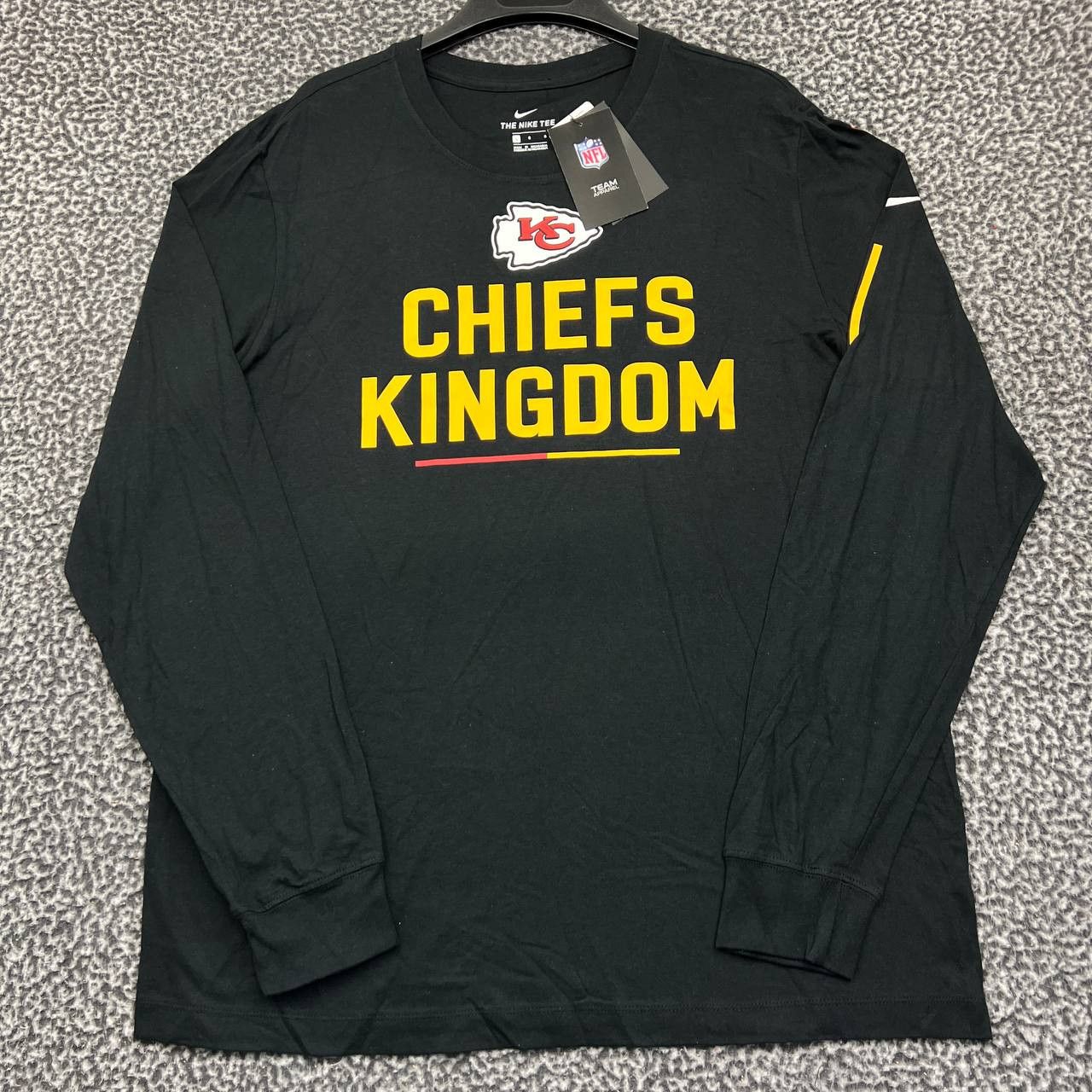 Nike Nike Shirt Men Large Kansas City Chiefs NFL Cotton New L Size US L / EU 52-54 / 3 - 1 Thumbnail