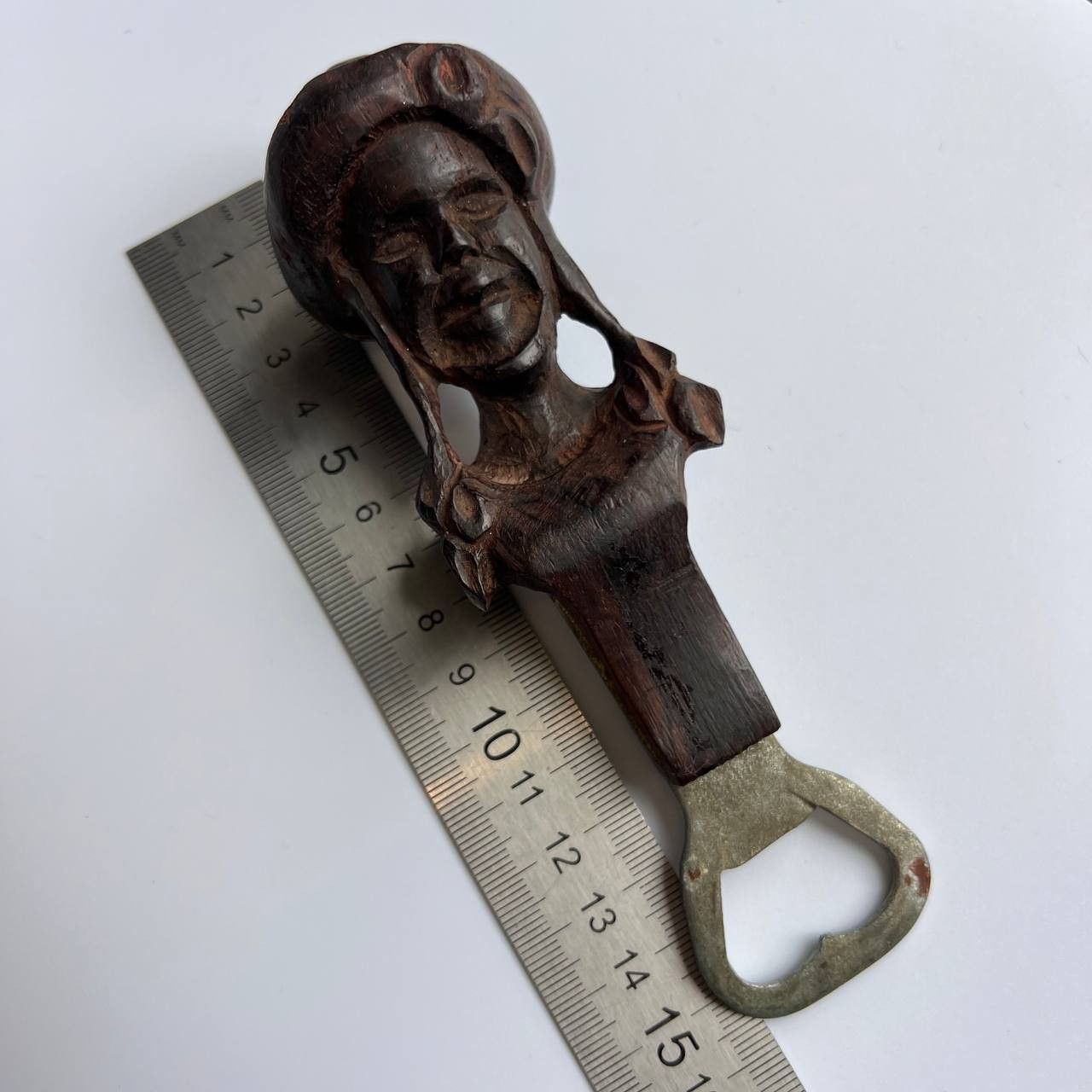 Vintage Vintage Hand Carved Hand Bottle Opener Made in Spain Size ONE SIZE - 6 Thumbnail