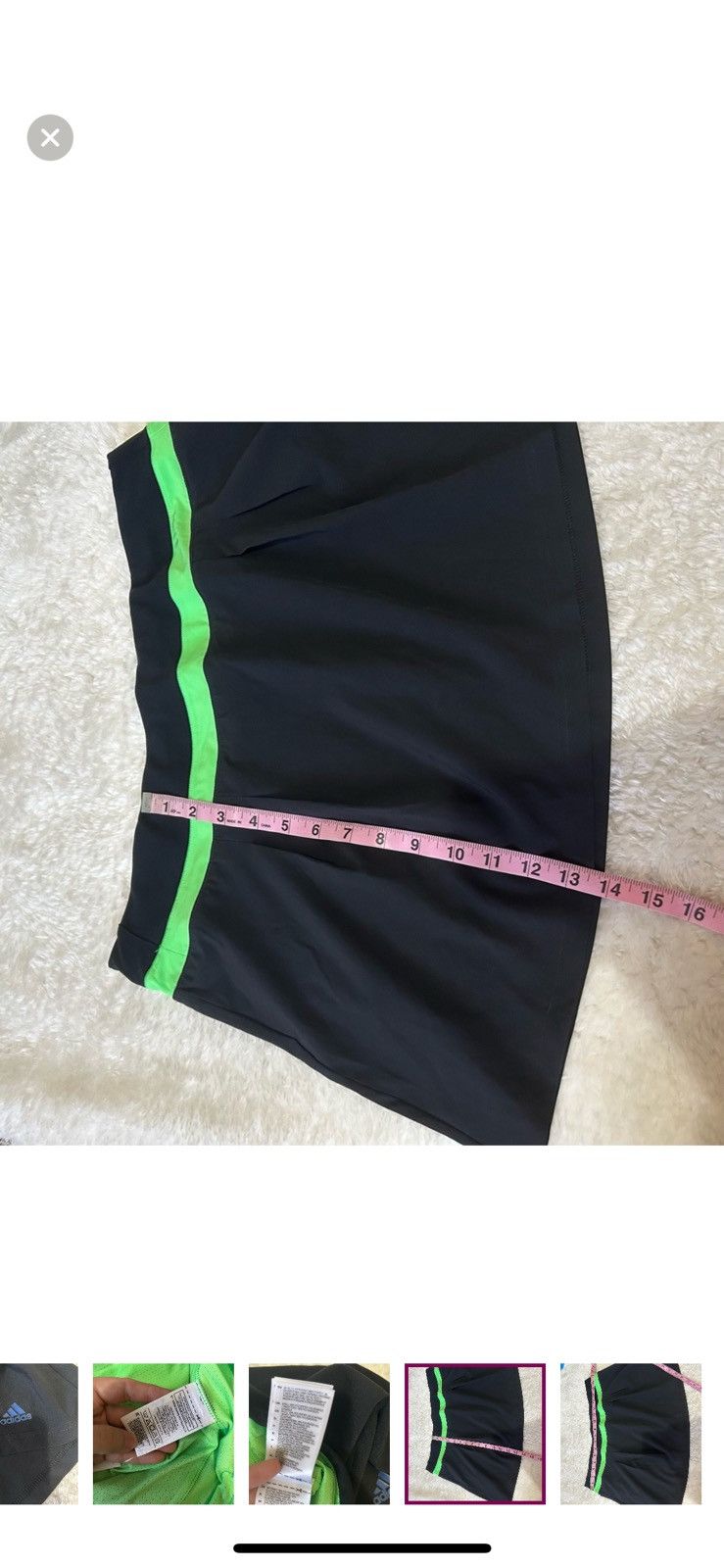 Adidas Adidas large black athletic skort Size 34" / US 12 / IT 48 - 8 Thumbnail