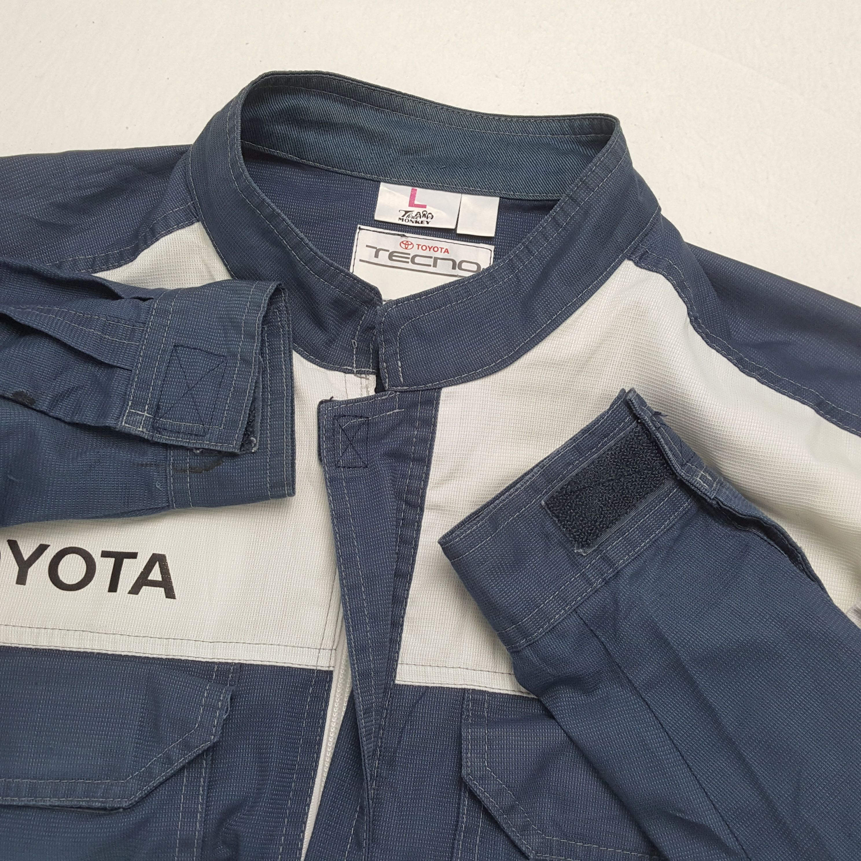 Japanese Brand × Vintage Vintage TOYOTA Japanese Motorsports Racing Coverall Jacket Size US M / EU 48-50 / 2 - 13 Thumbnail