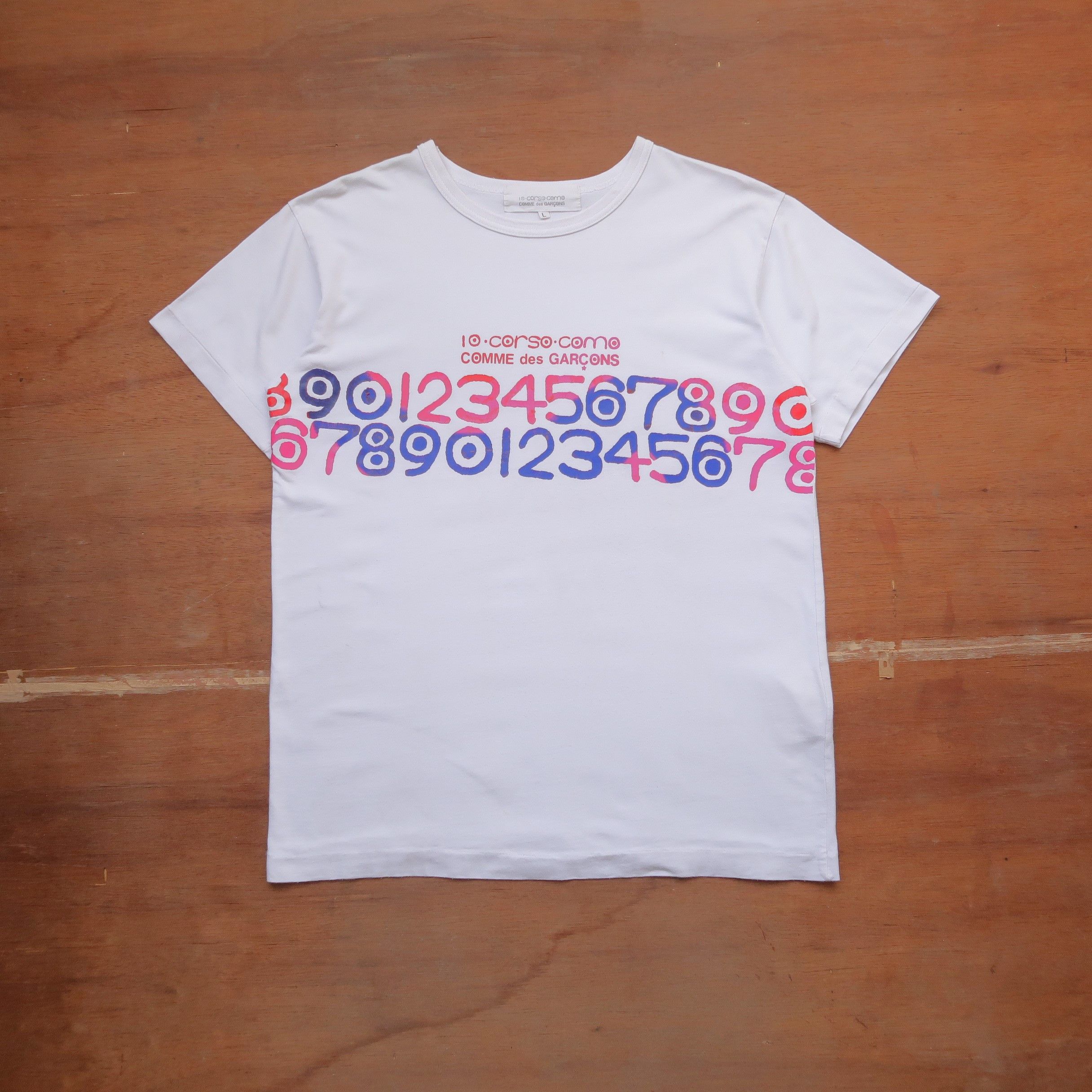 Comme des Garcons I'll do what i want ringer t shirt | Grailed