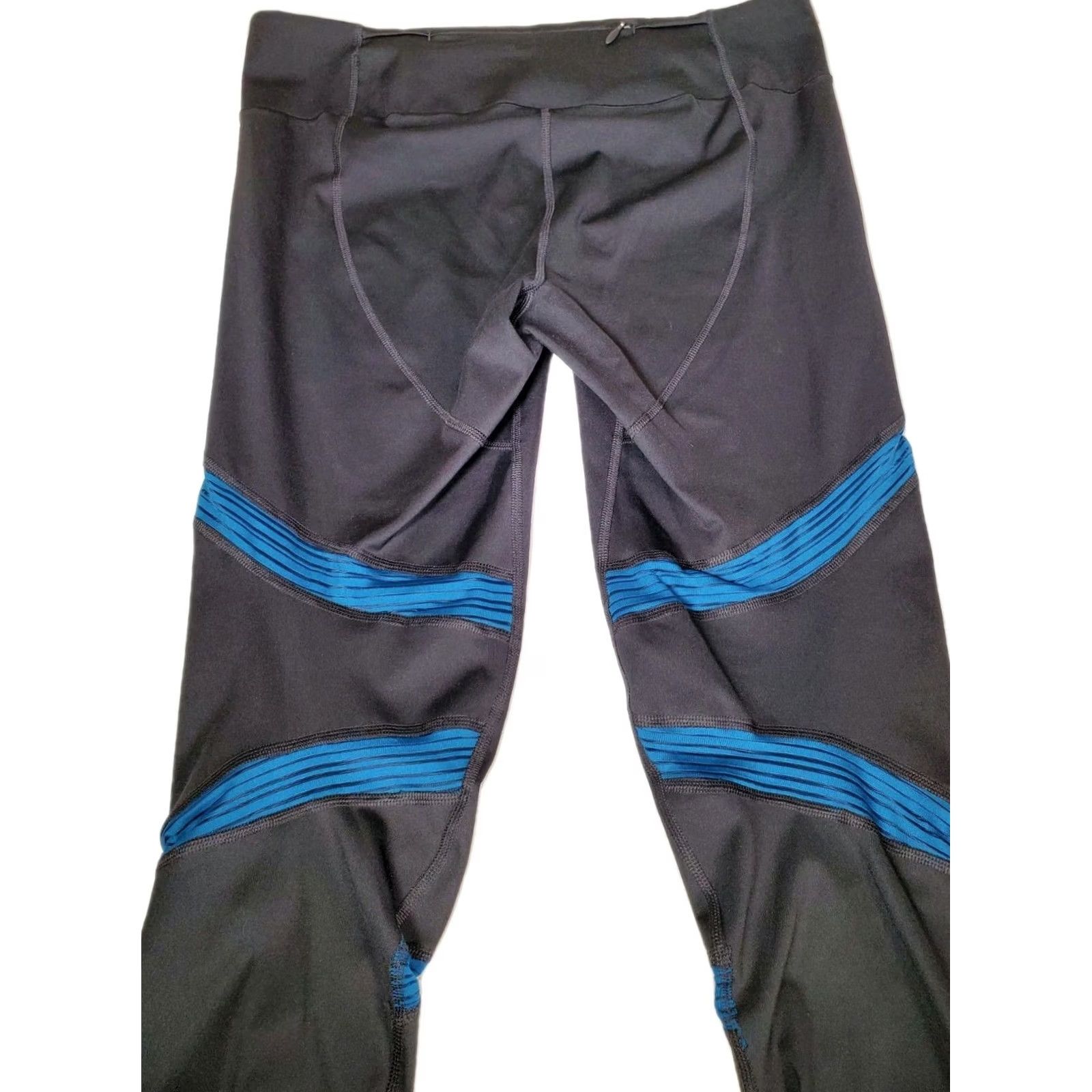 Adidas Adidas Climacool Leggings Running 2019 Boston Marathon B.A.A. Women's L Black Blue Socks? Size 36" / US 14 / IT 50 - 6 Thumbnail