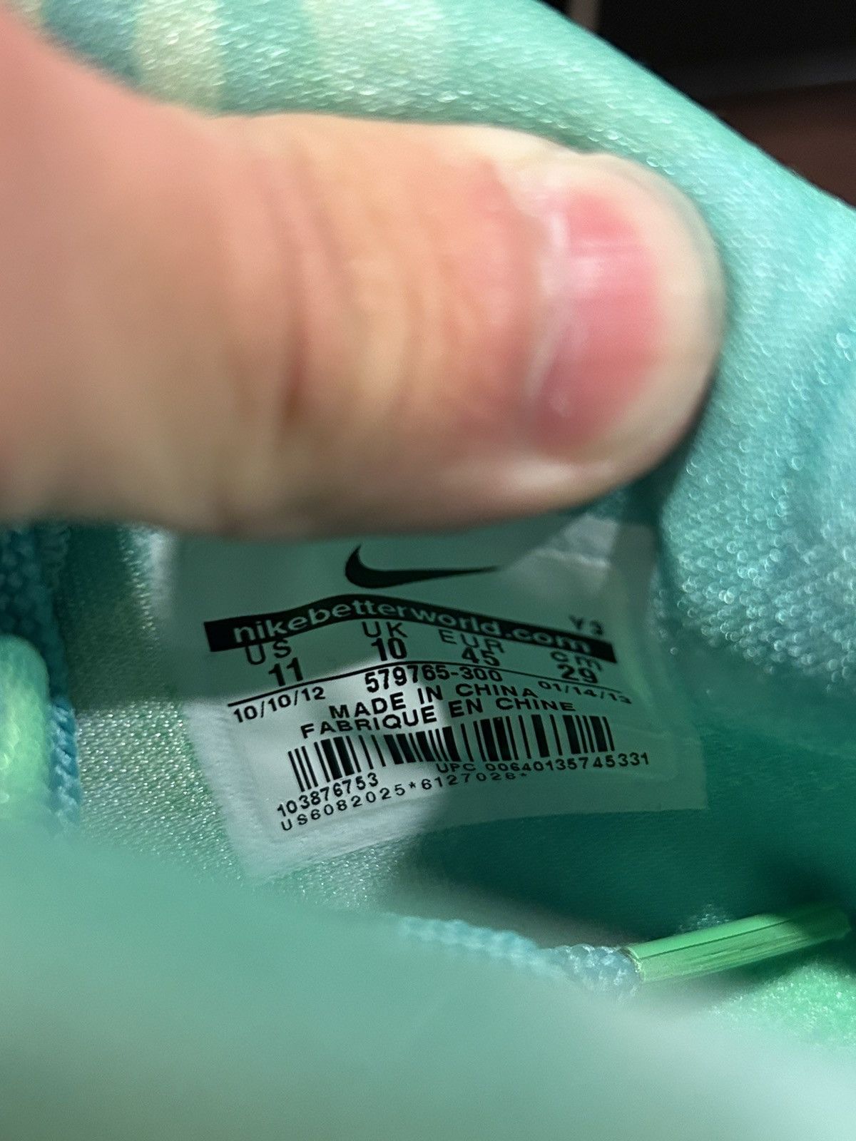Nike Nike LeBron X Low Easter Size US 11 / EU 44 - 8 Thumbnail