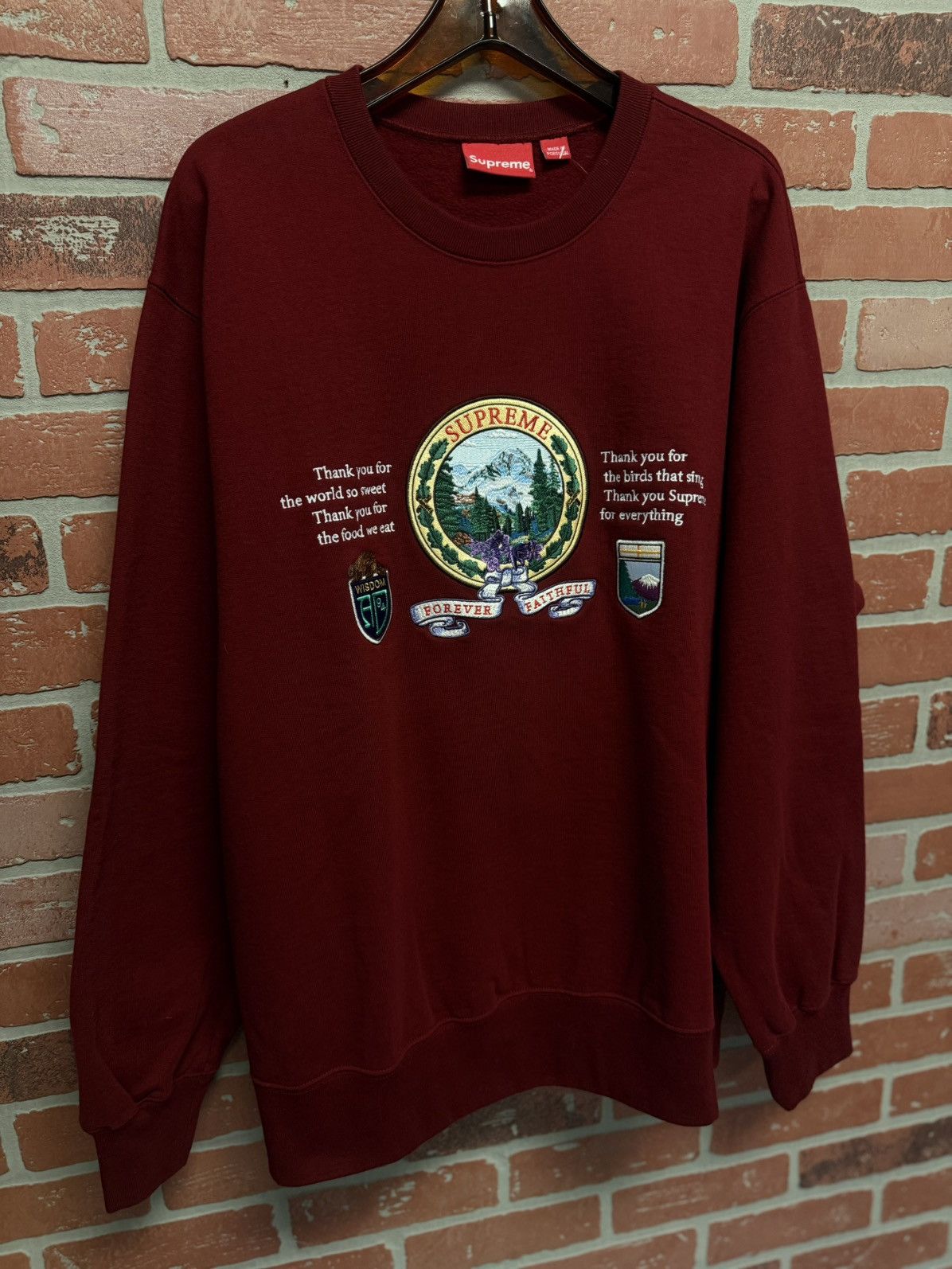 Supreme Supreme Crewneck Size Xl Clean RARE Size US XL / EU 56 / 4 - 1 Thumbnail