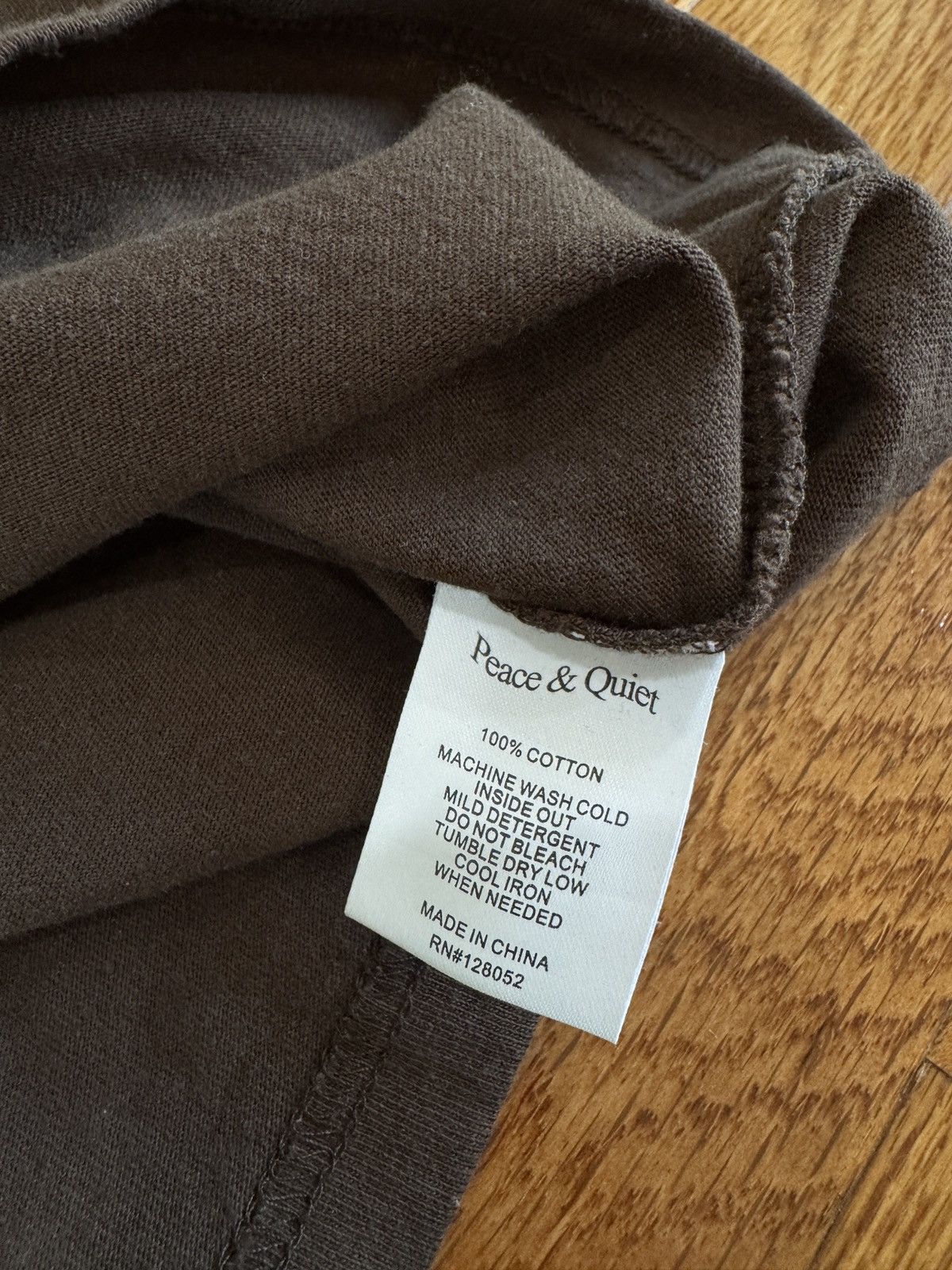 Museum of Peace and Quiet Peace long sleeve Size US XL / EU 56 / 4 - 4 Thumbnail