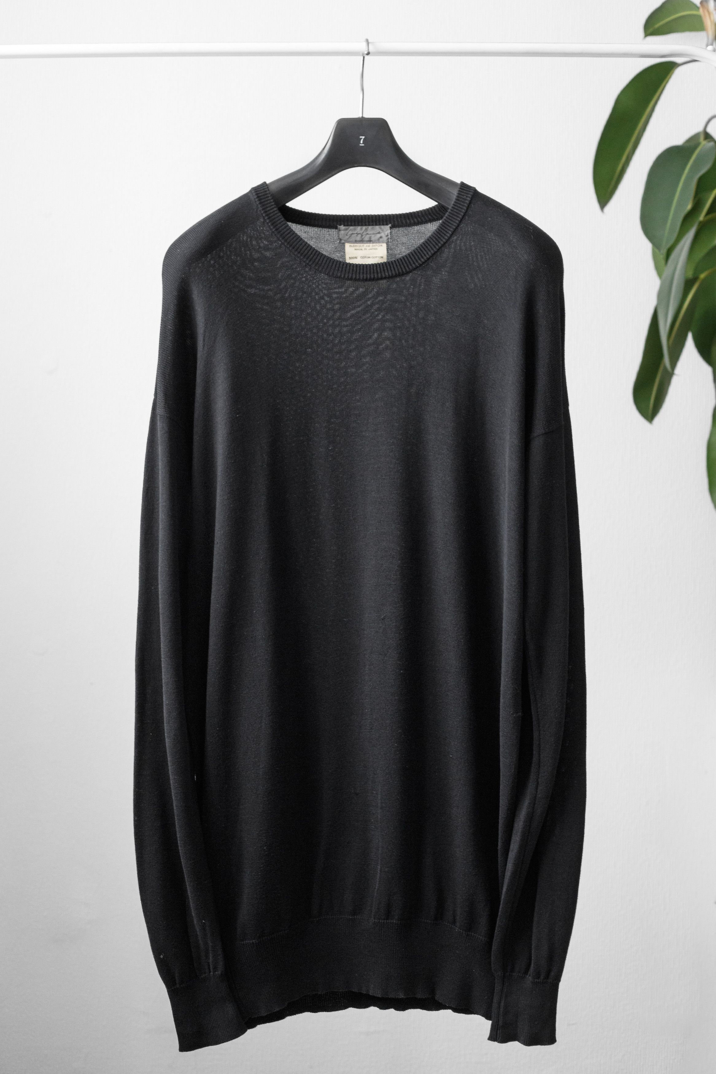 Yohji Yamamoto vintage cotton knit Size US L / EU 52-54 / 3 - 1 Thumbnail