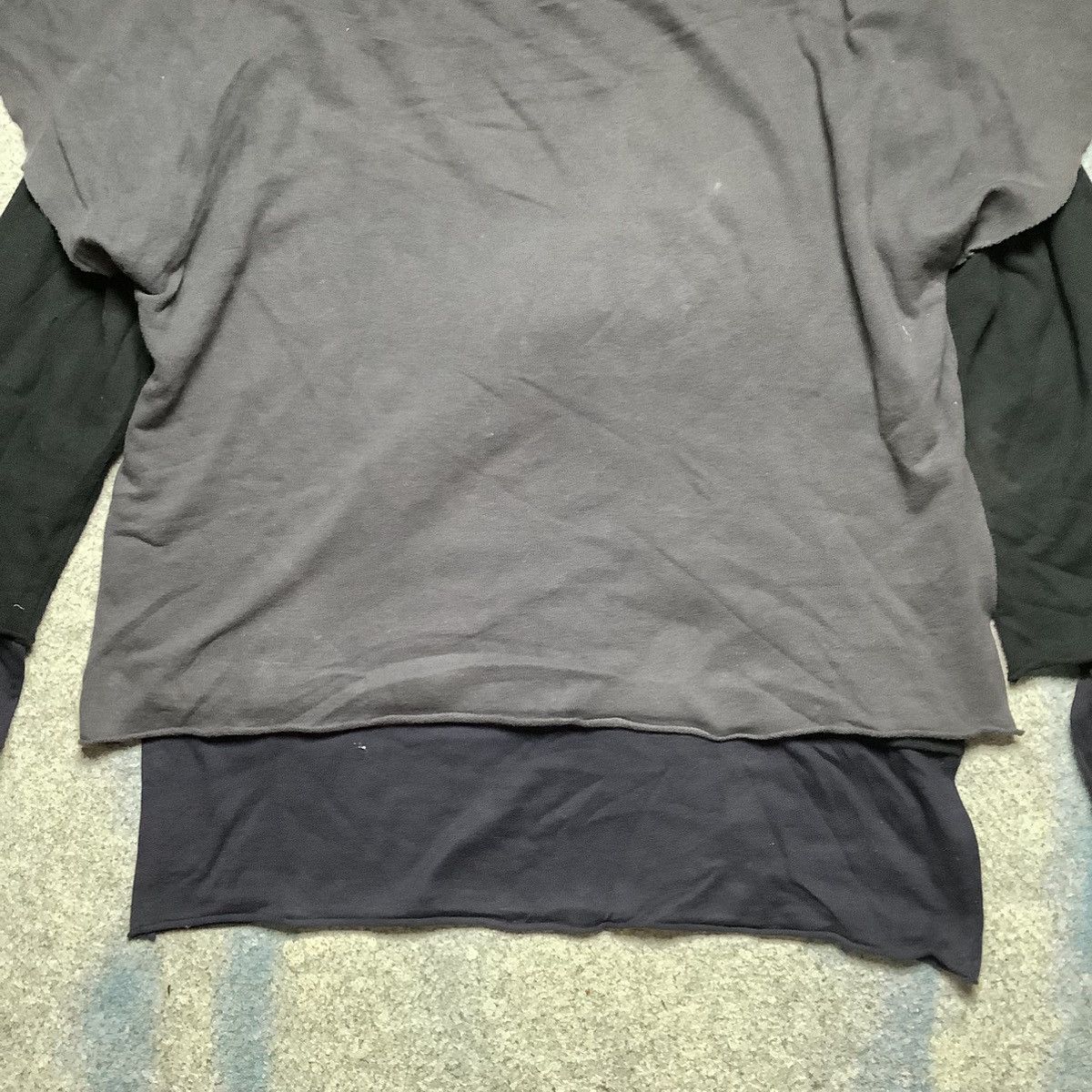 HARE × If Six Was Nine × Le Grande Bleu (L.G.B.) Hare Double Layer Long Sleeve Y2K Style Size US M / EU 48-50 / 2 - 4 Thumbnail