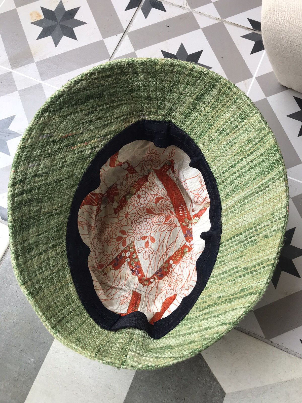 Handmade × Japanese Brand HANDMADE JAPANESE TEXTILES MATERIALS CAP HAT 🇯🇵 Size ONE SIZE - 7 Thumbnail