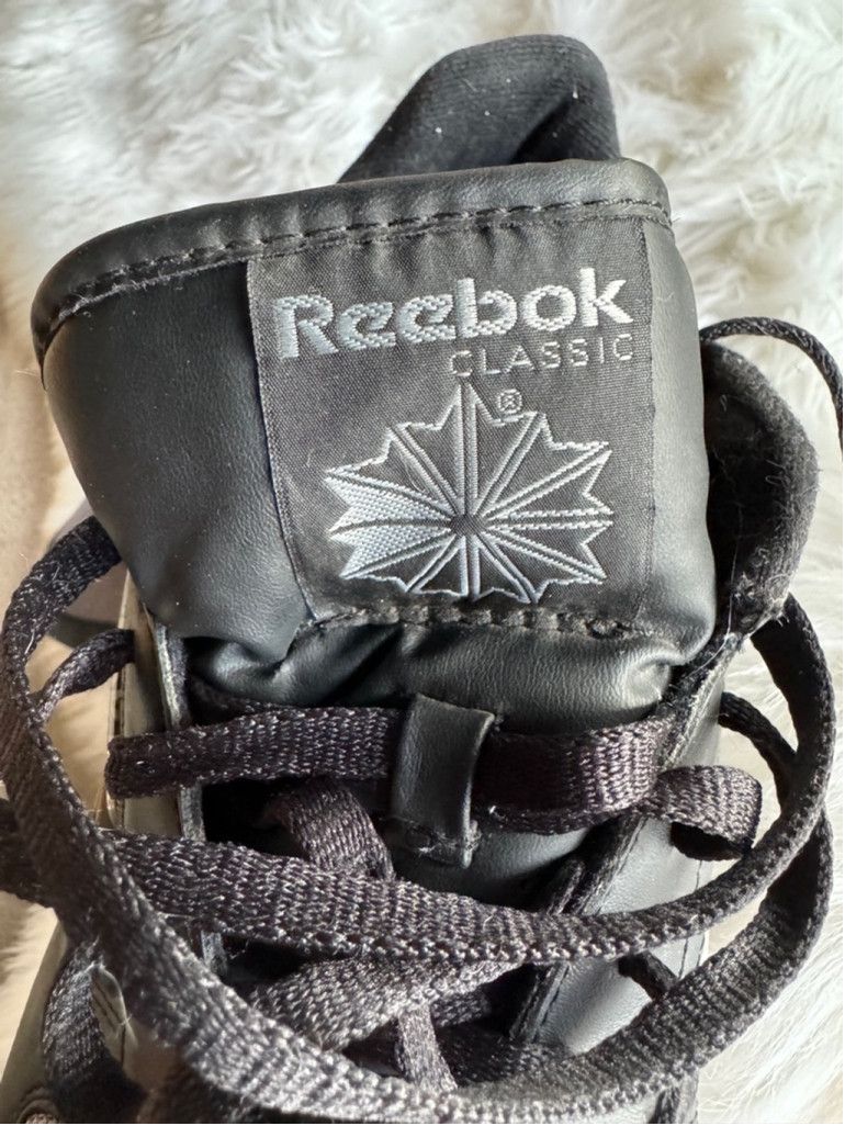 Reebok Reebok | Classic Leather Black/Grey Athletic Shoes | Size 13 Size US 13 / EU 46 - 12 Thumbnail