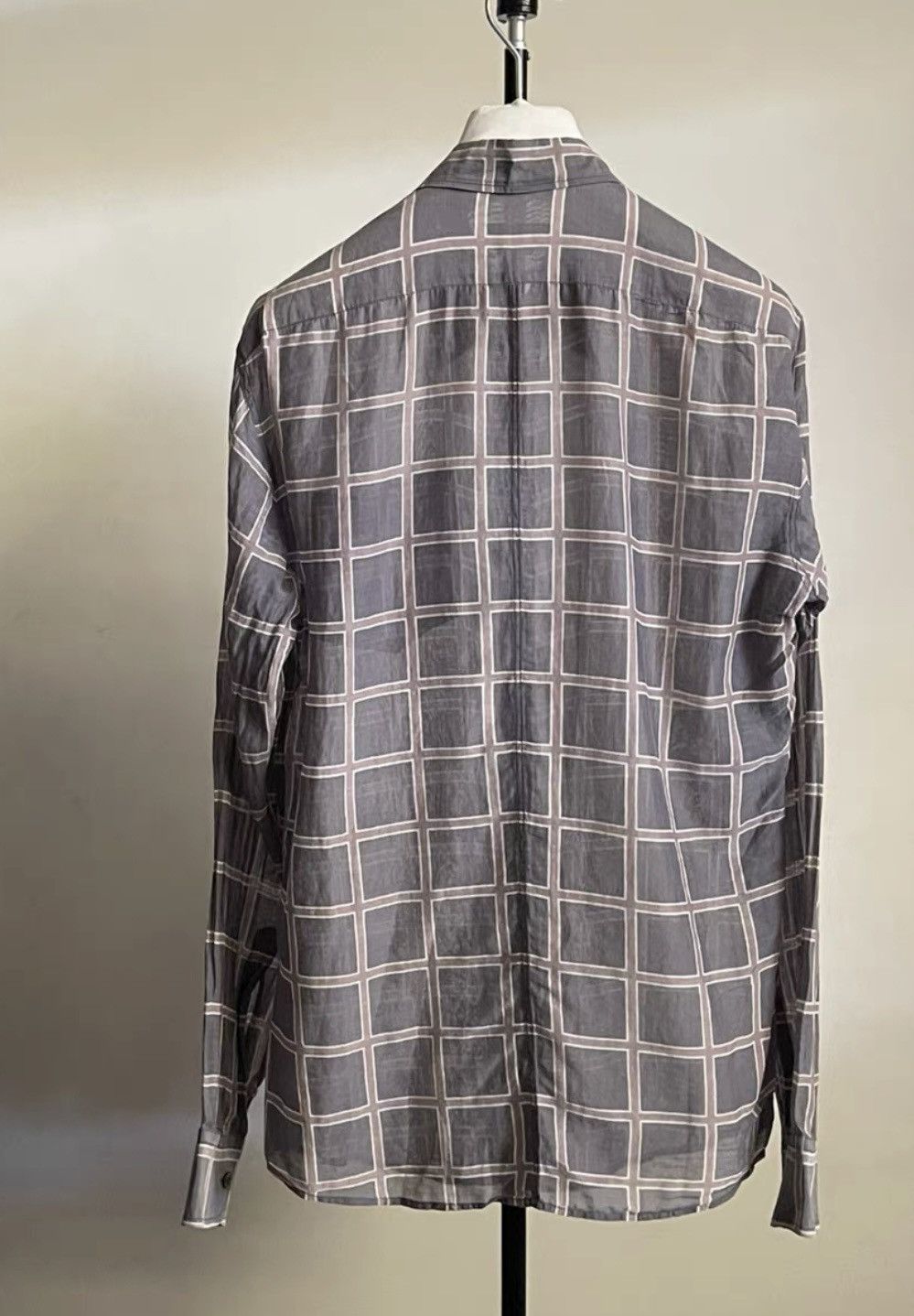 Dries Van Noten Dries Van Noten｜08aw plaid check shirt Size 48S - 4 Thumbnail