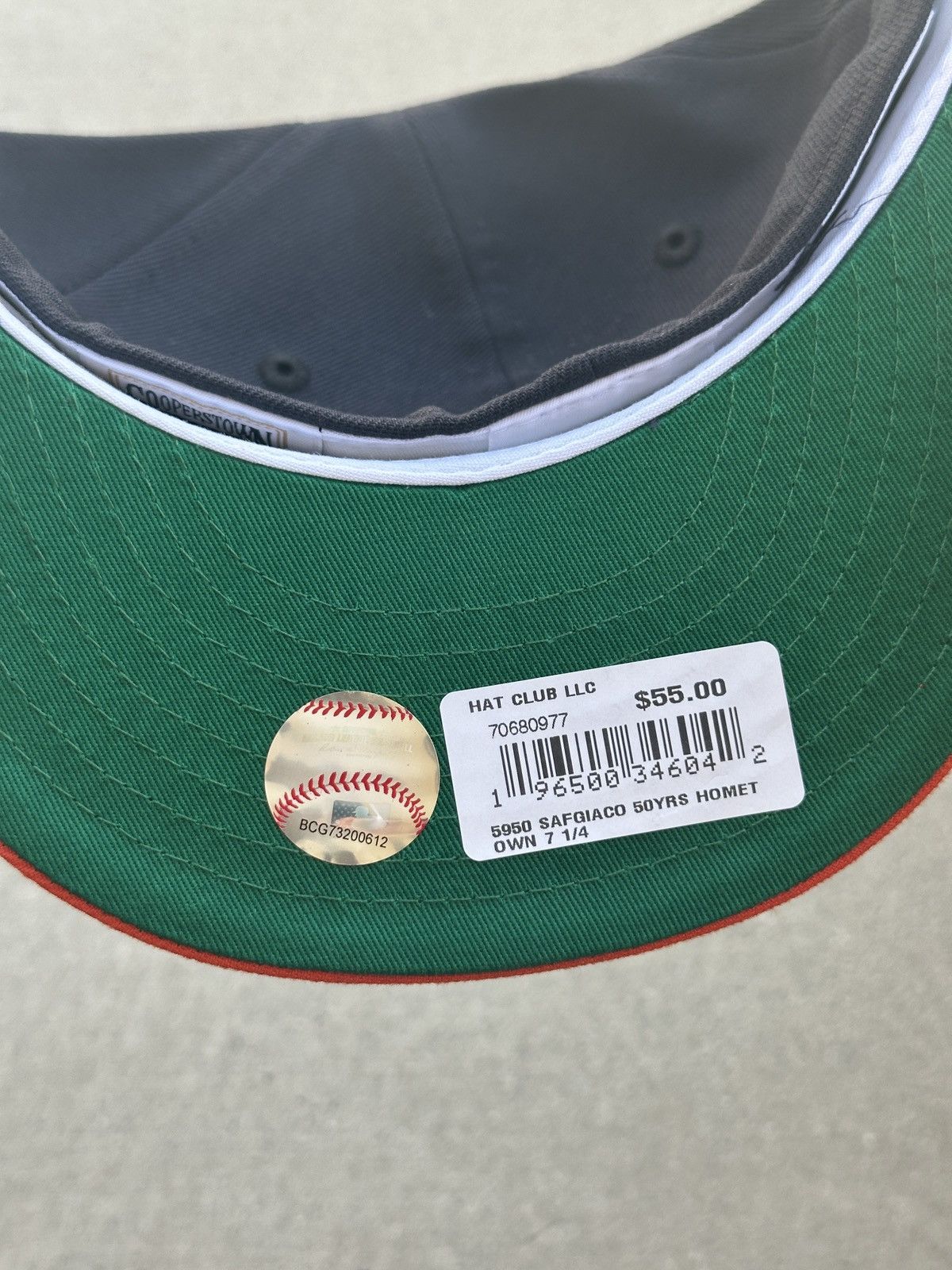 Hat Club × MLB × New Era San Francisco Giants OG Hometown Negro League Fitted 7 1/4 Size ONE SIZE - 3 Thumbnail