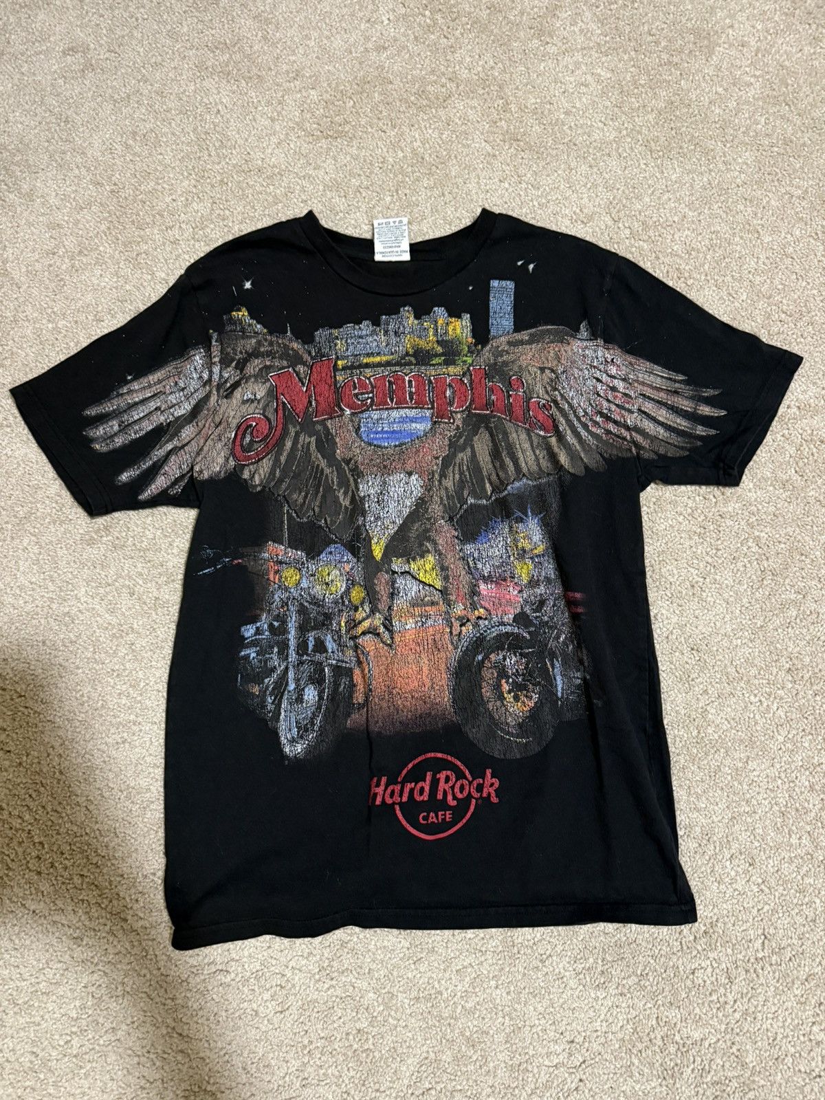 Hard Rock Cafe × Vintage Memphis Hard Rock Cafe t-shirt Size US M / EU 48-50 / 2 - 1 Thumbnail