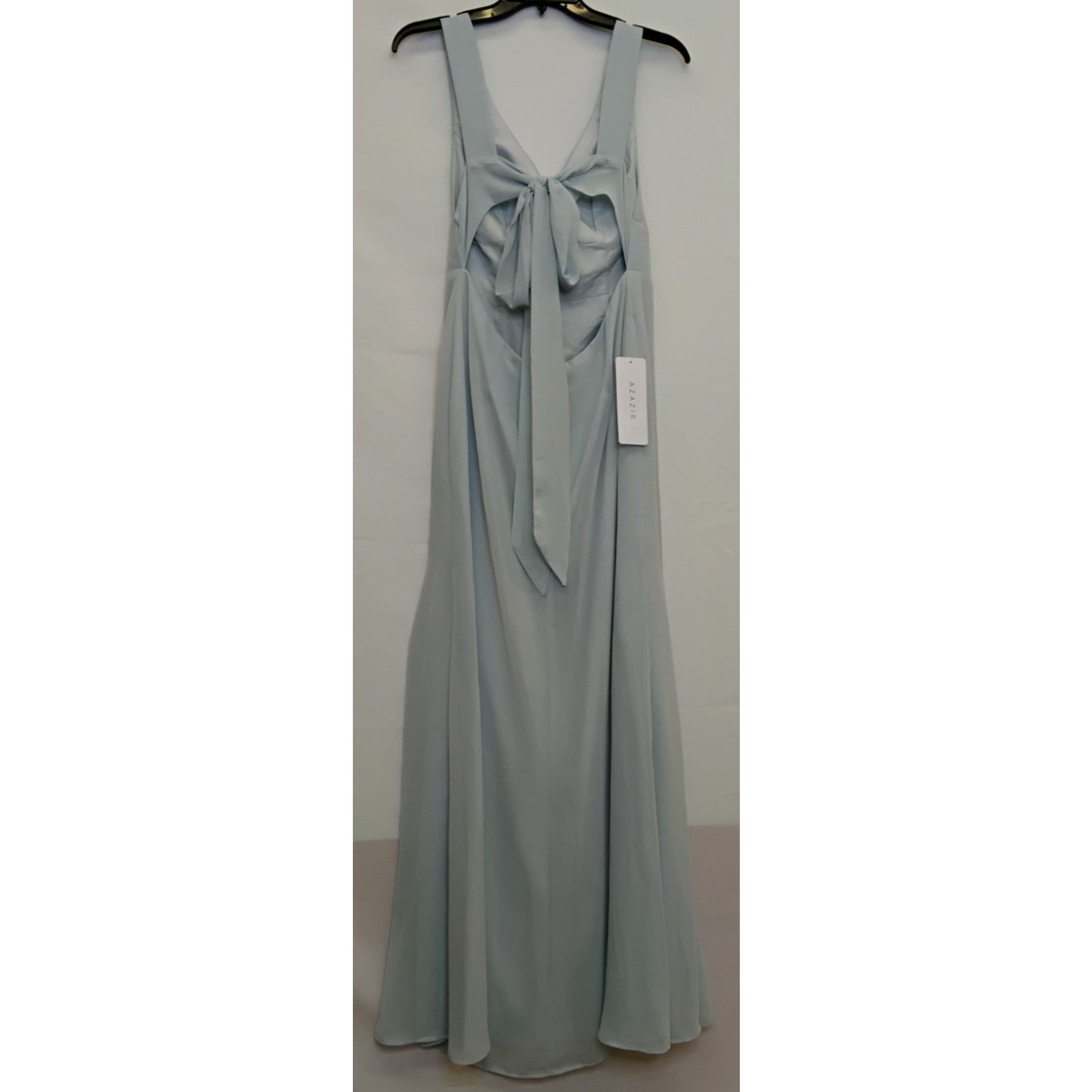 Other Azazie Christina Dress Women's A8 Mist Blue Formal Dress NWT Size M / US 6-8 / IT 42-44 - 4 Thumbnail
