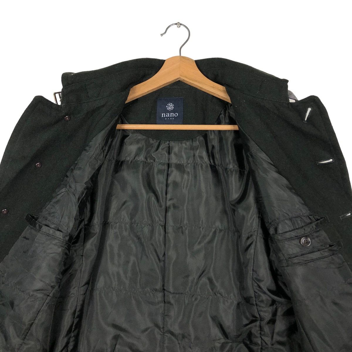 Issey Miyake 🔥Vintage Wool Work Jacket Button Nano Base Japan Made Size US M / EU 48-50 / 2 - 14 Thumbnail