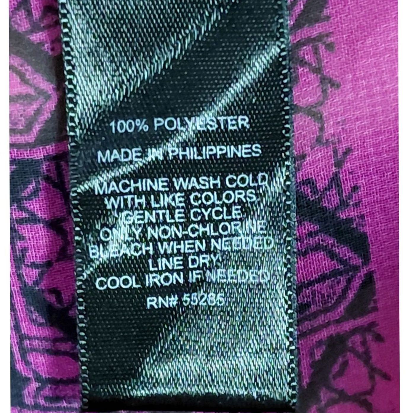 Express Express Kimono Cardigan Purple Geometric 3/4 Sleeve Size M Sheer Size M / US 6-8 / IT 42-44 - 3 Thumbnail