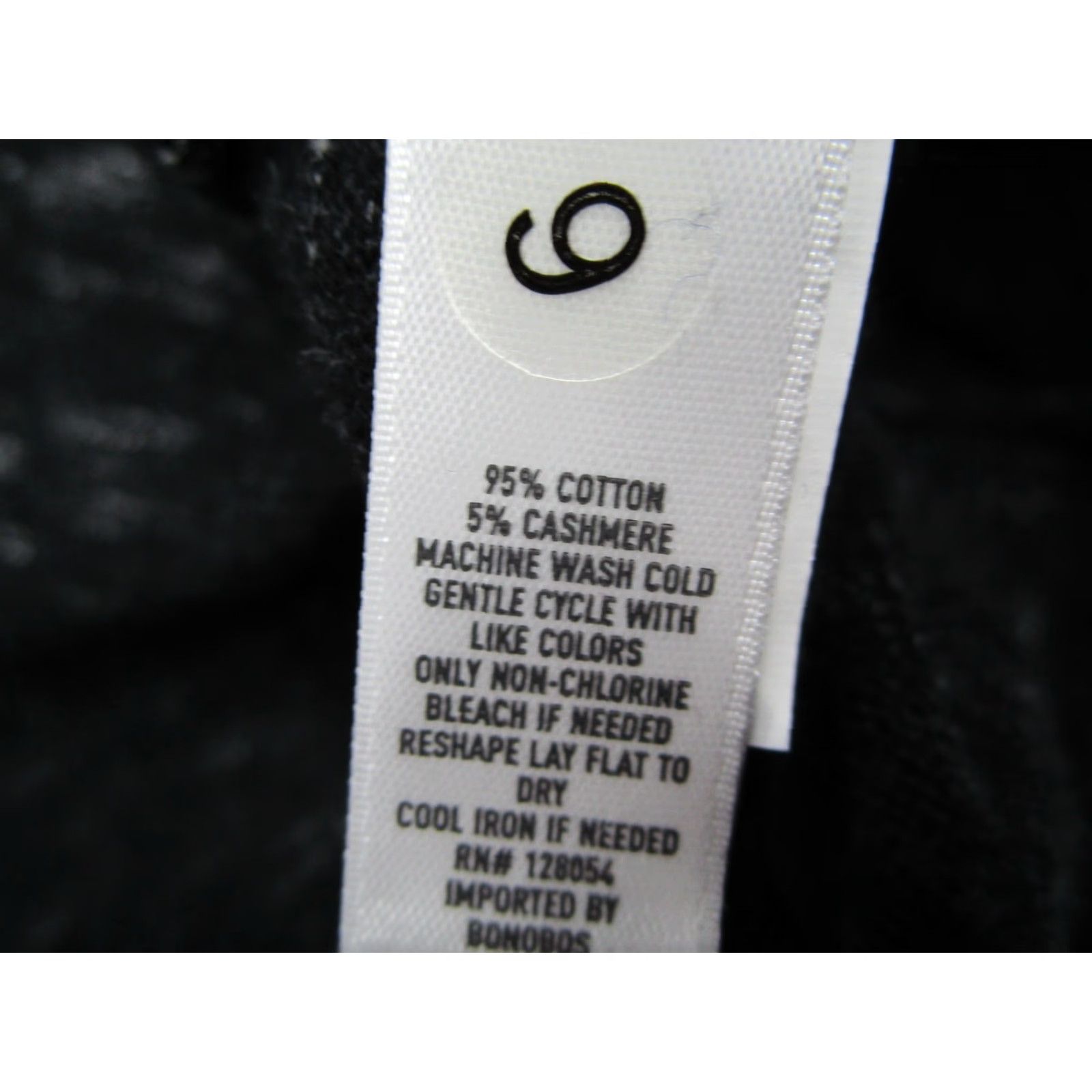 Bonobos Vintage Bonobos Men's Sweater 1/4 Zip Pullover Knitted Cotton Cashmere Black XL Multifunctional Casual, Travel, Golf Size US XL / EU 56 / 4 - 4 Thumbnail