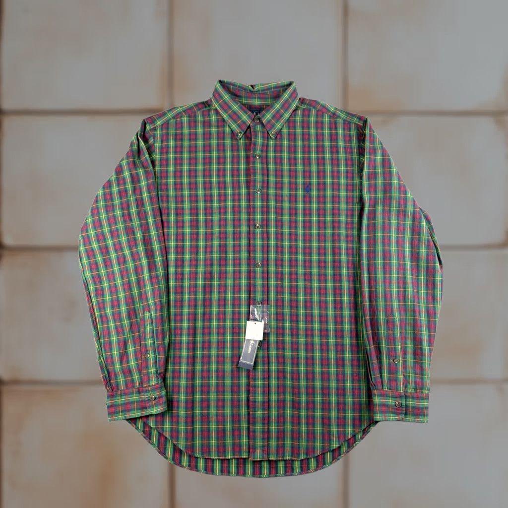 Polo Ralph Lauren Polo Ralph Lauren Shirt Men XL Multicolor Plaid Button-Down Cotton Pony Mens Shirt XL Multicolor Plaid Button-Down Cotton Pony Size US XL / EU 56 / 4 - 1 Thumbnail