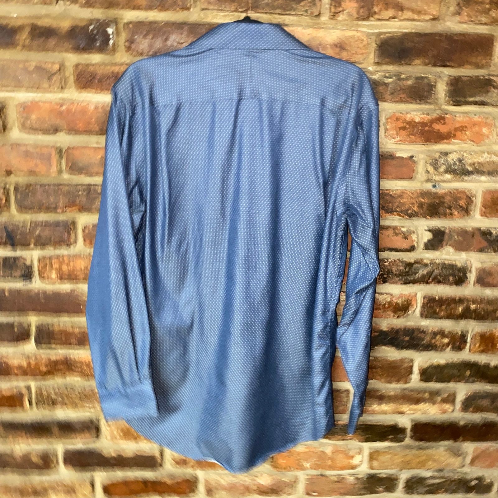 Joseph Abboud Joseph Abboud Indigo Blue Long Sleeve Button Down Shirt 16 Size US L / EU 52-54 / 3 - 5 Thumbnail