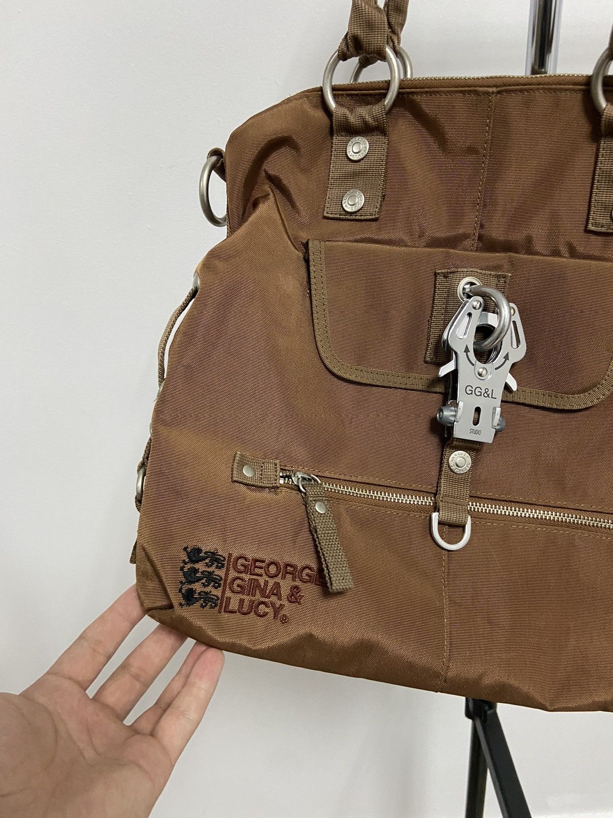 Japanese Brand × Vintage George Gina Lucy Bag Snake ALYX Style Vintage Carabiner Size ONE SIZE - 2 Thumbnail