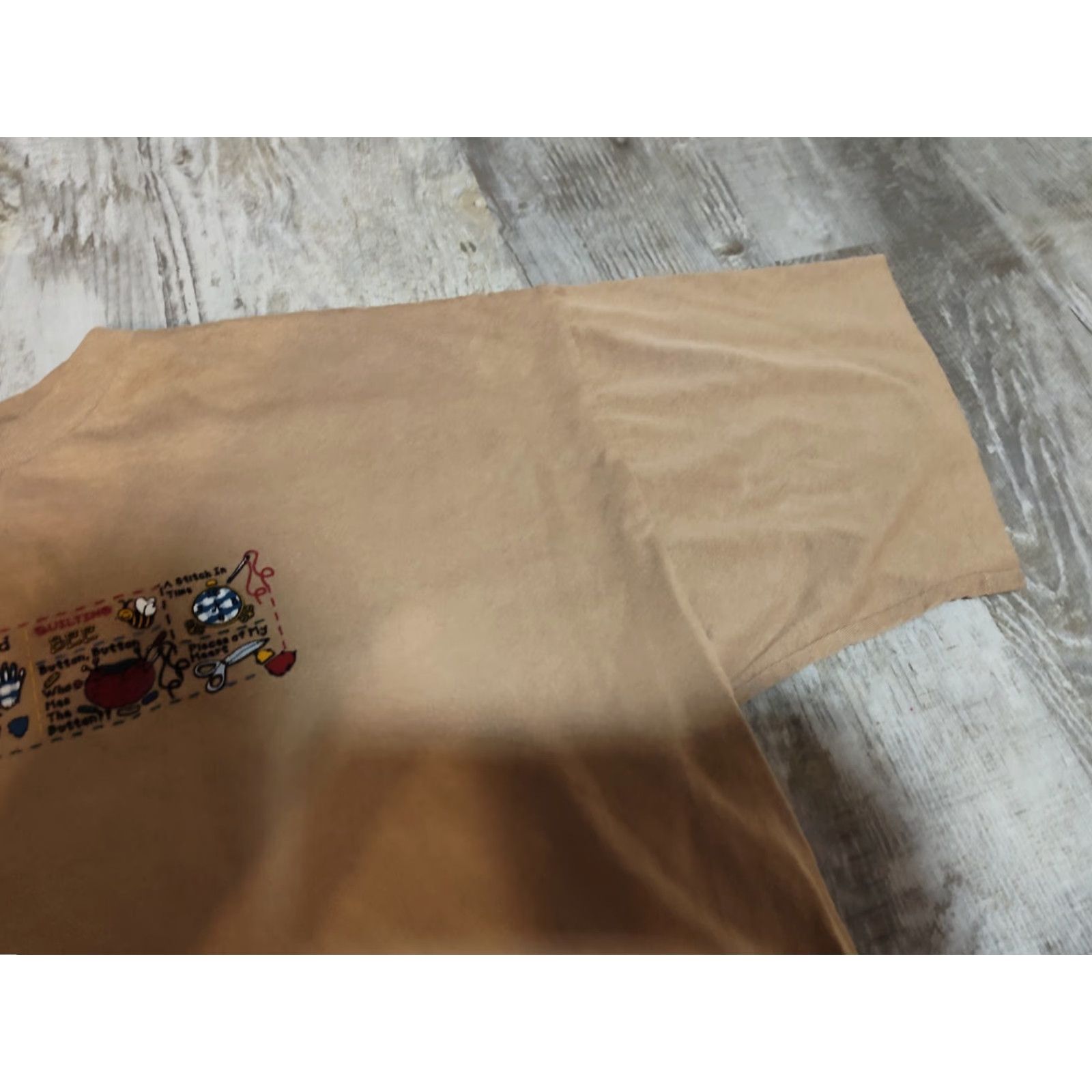 Vintage VINTAGE Fashion Gear 90s Graphic T-Shirt XXL Brown Single Stitch Heart To God Mens Size US XXL / EU 58 / 5 - 6 Thumbnail