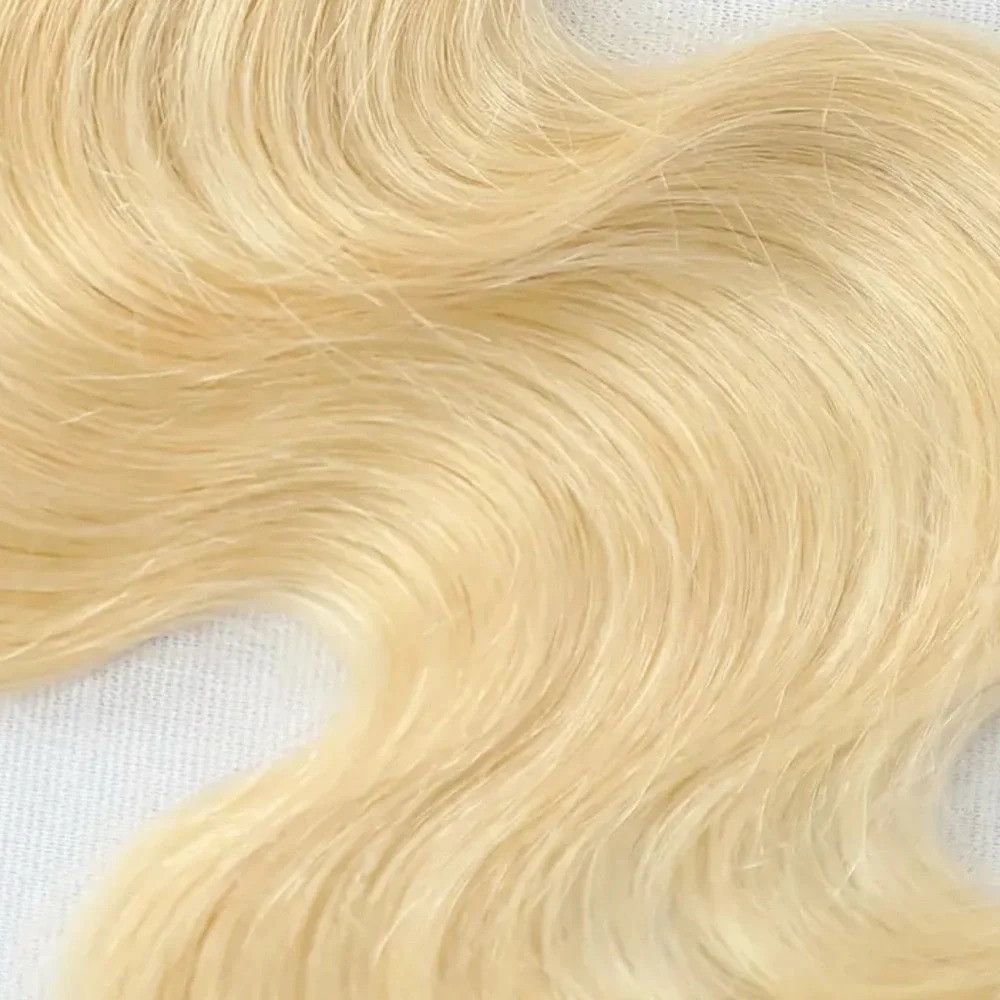 Other 10Pcs/Set Virgin Human Hair Clip In 613 Body Wave Hair Exte Size ONE SIZE - 6 Thumbnail