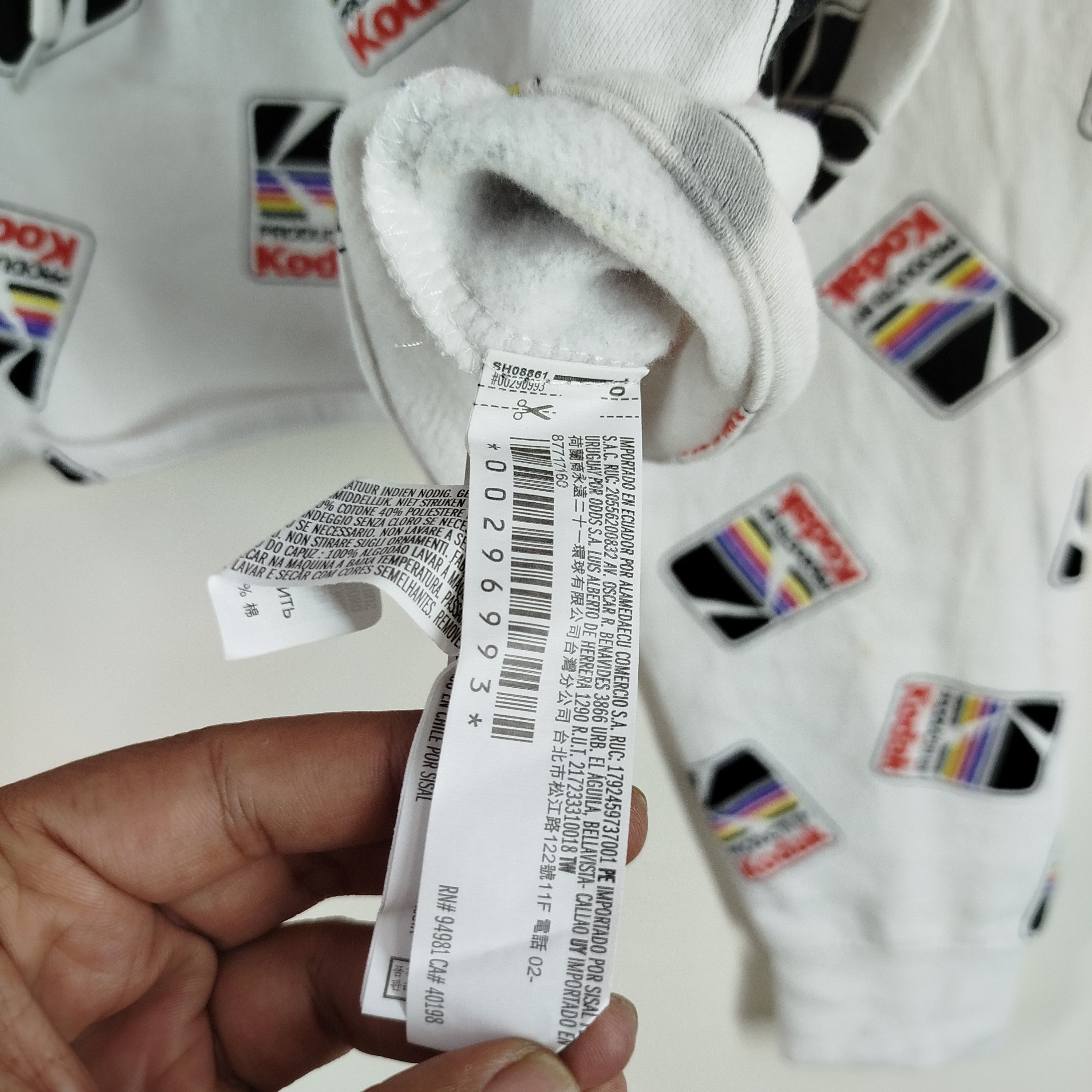 Kodak Kodak Fullprint Hoodie Crop Top Boxy Size M / US 6-8 / IT 42-44 - 8 Thumbnail