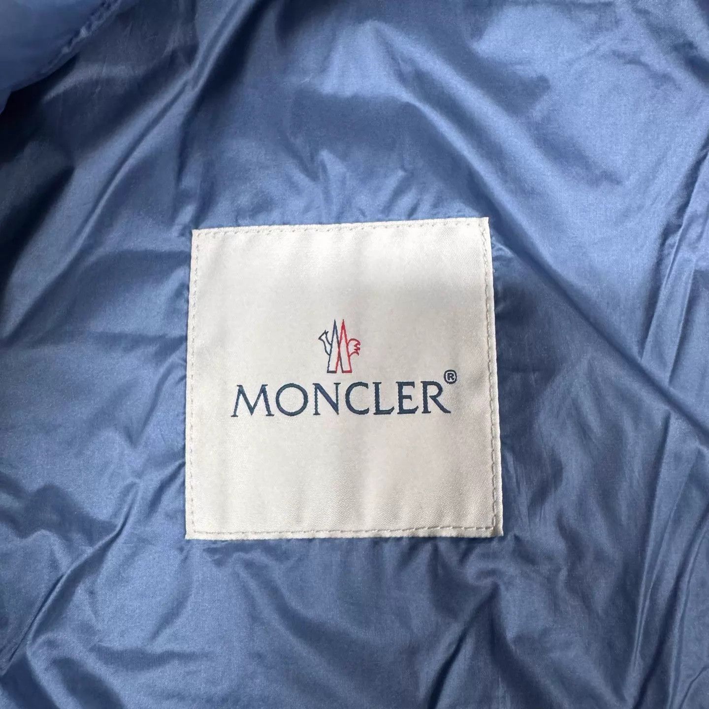 Moncler Moncler Raie Blue Lightweight Hooded Down Jacket Size 2 Size XS / US 0-2 / IT 36-38 - 6 Thumbnail