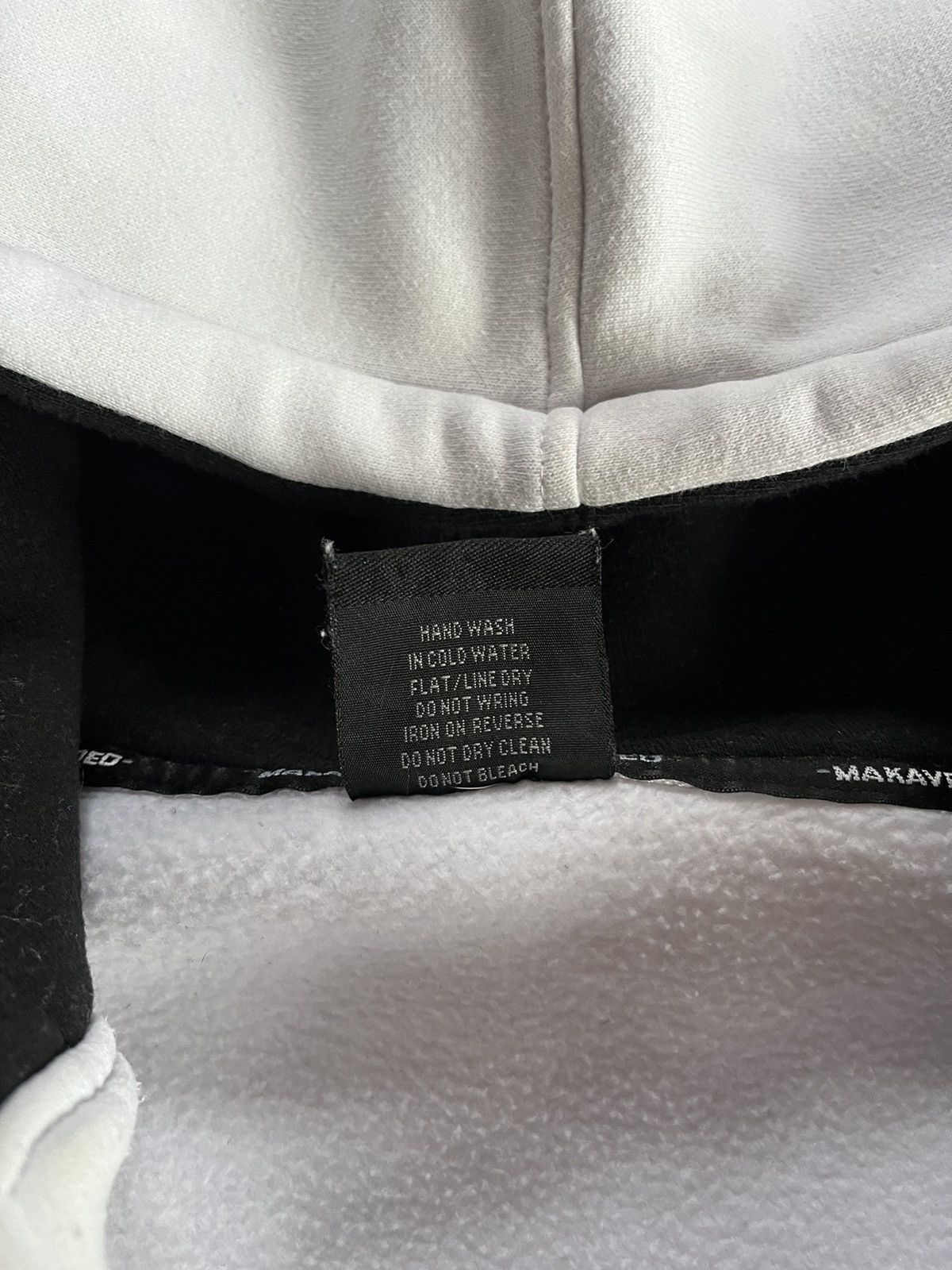 Makaveli Makaveli Big Skull Logo Embroidered Baggy Boxy Zip Hoodie XL Size US XL / EU 56 / 4 - 12 Thumbnail