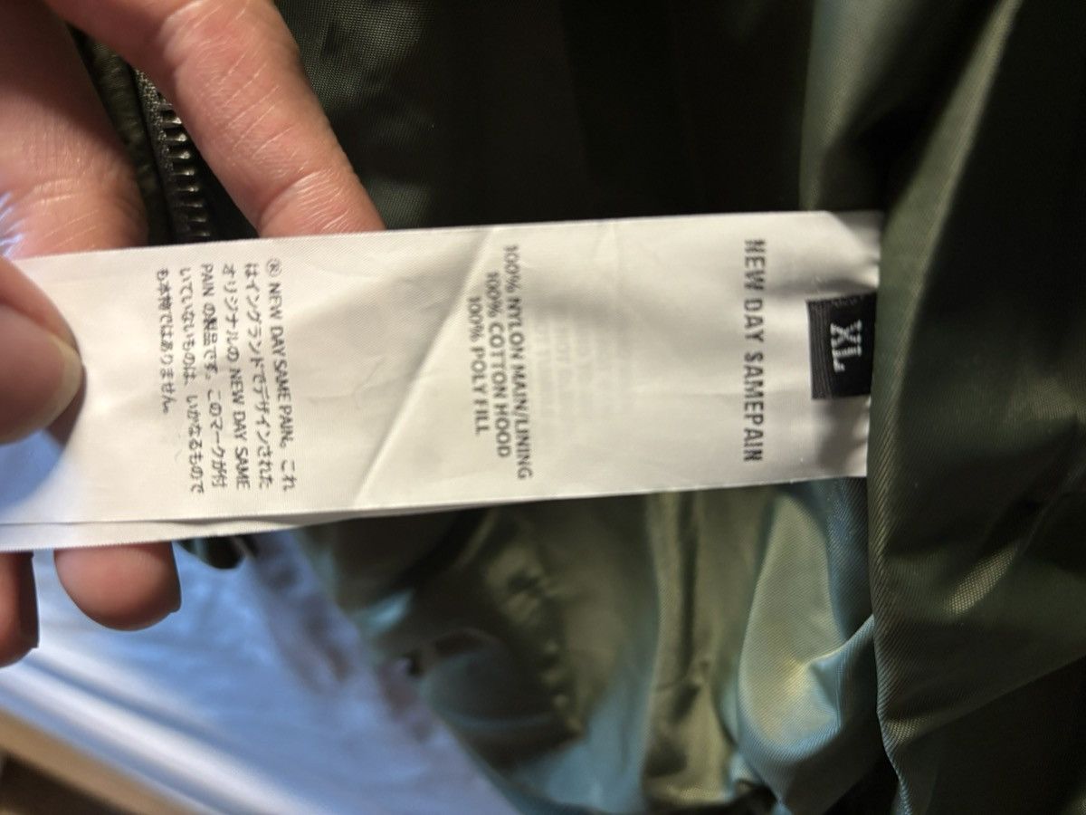 New Day Same Pain NewDaySamePain Olive Bomber Jacket Size US XL / EU 56 / 4 - 4 Thumbnail