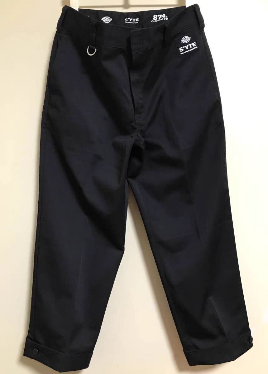 Yohji Yamamoto Black Casual Pants with Rolled Cuffs and Logo Patch Size US 32 / EU 48 - 1 Thumbnail