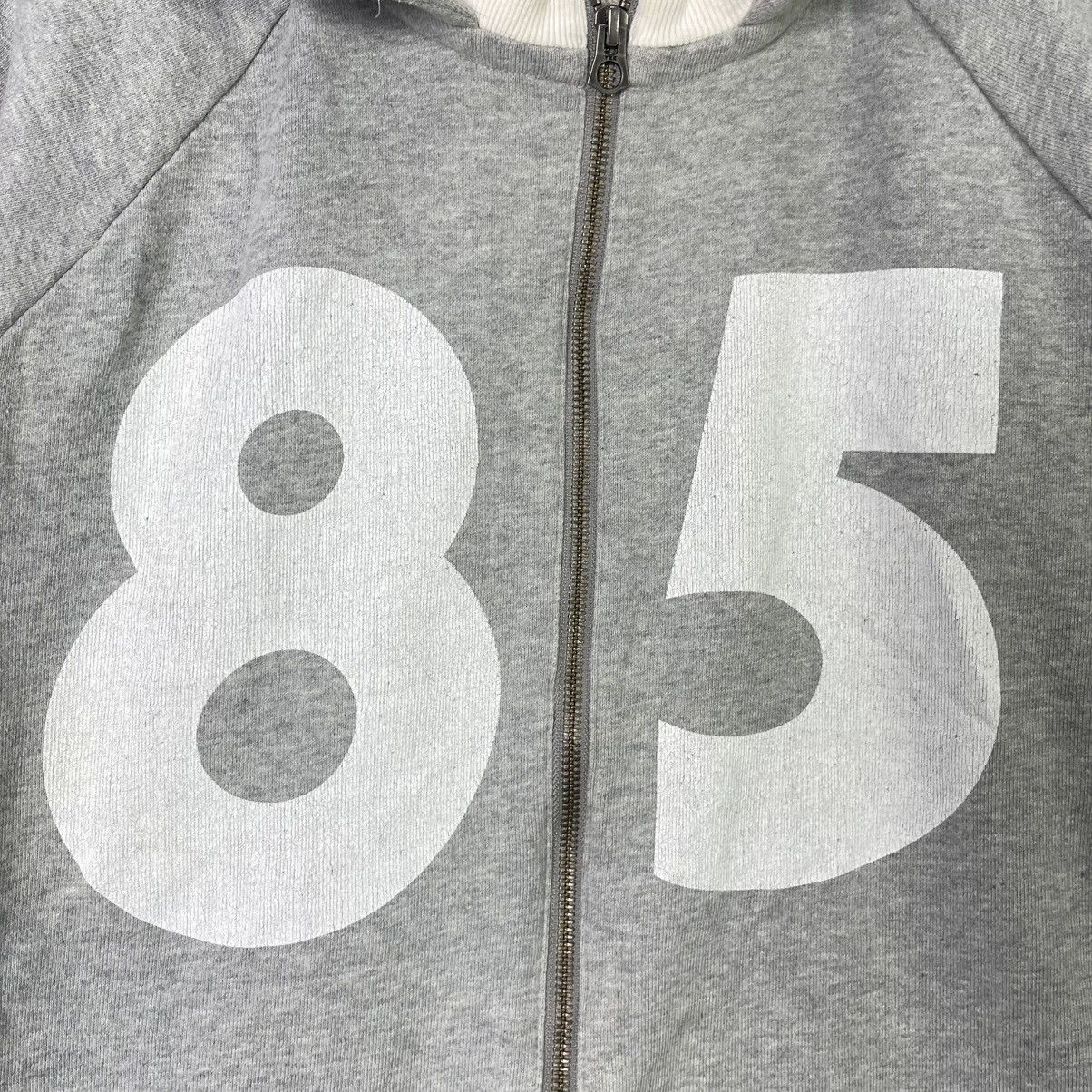 PPFM PPFM Japan “85” Zip-Up Hoodie Grey Streetwear Minimal Size US S / EU 44-46 / 1 - 3 Thumbnail