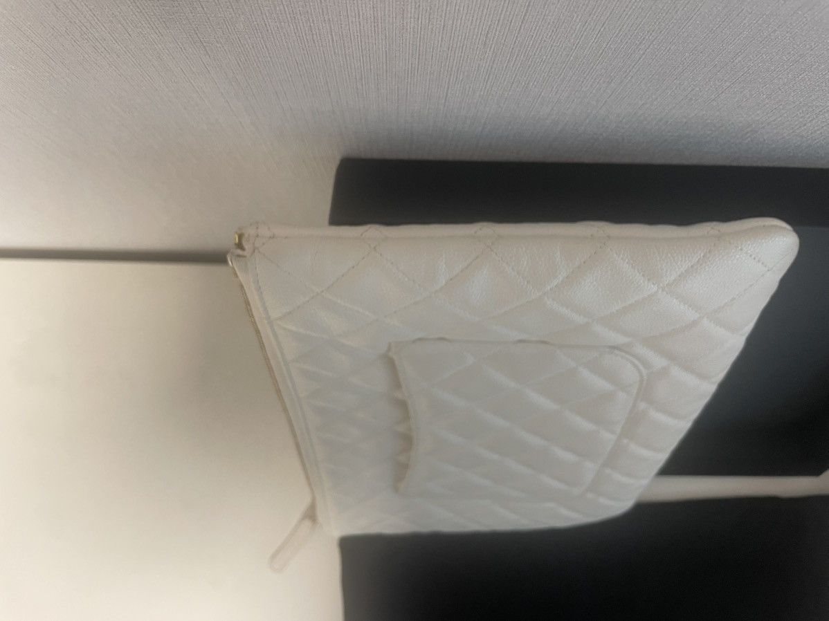 Chanel Chanel caviar clutch white Size ONE SIZE - 4 Thumbnail