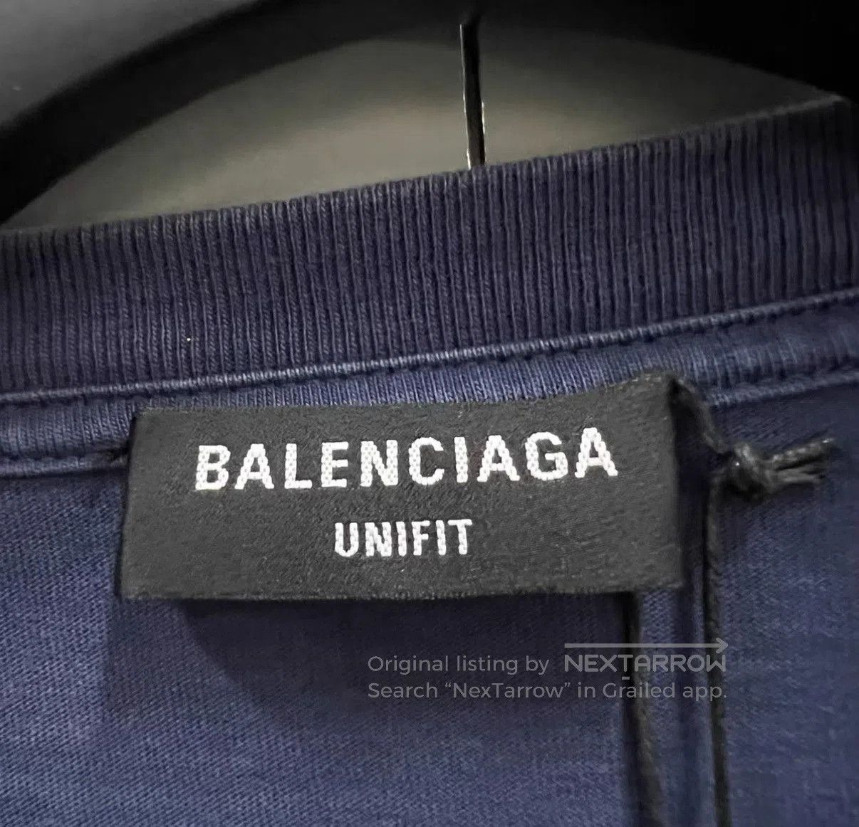 Balenciaga Blue Gay Pride Short Sleeve T-Shirt. Size US M / EU 48-50 / 2 - 3 Thumbnail