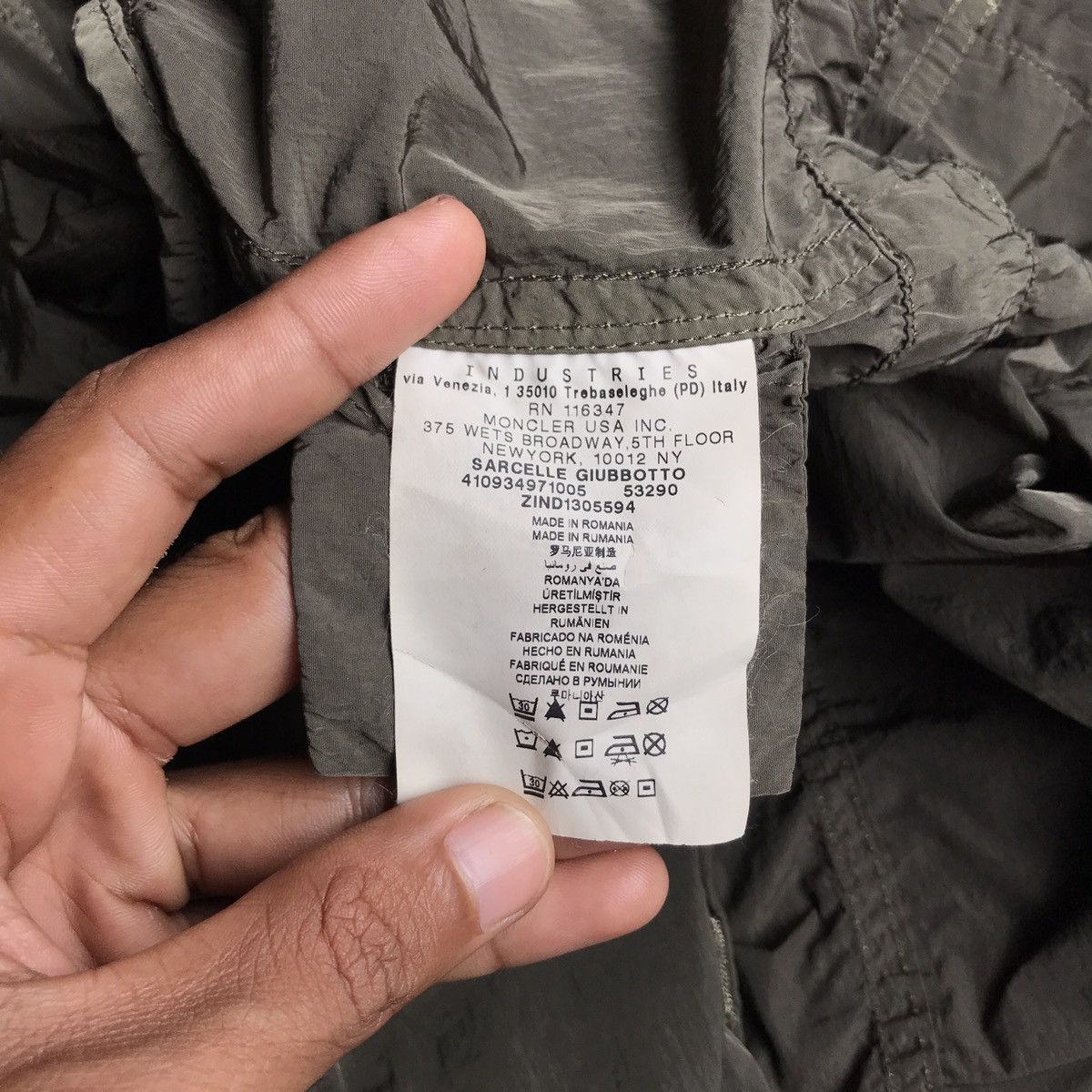 Moncler × Vintage Moncler nylon parachute Parka Size US XXS / EU 40 - 10 Thumbnail