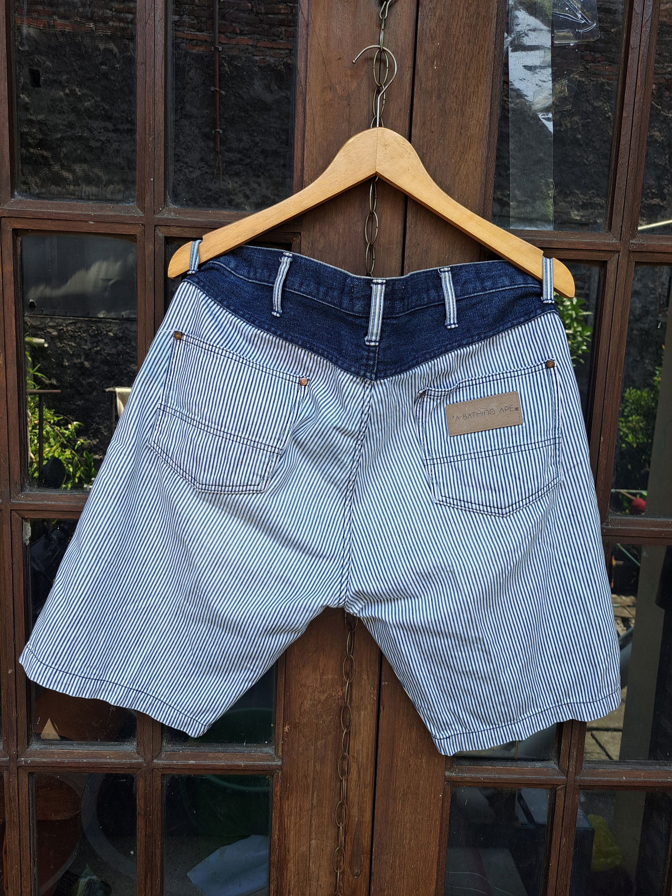 Bape A Bathing Ape Japan Short Pants BAPE Mens Large Size US 34 / EU 50 - 1 Thumbnail