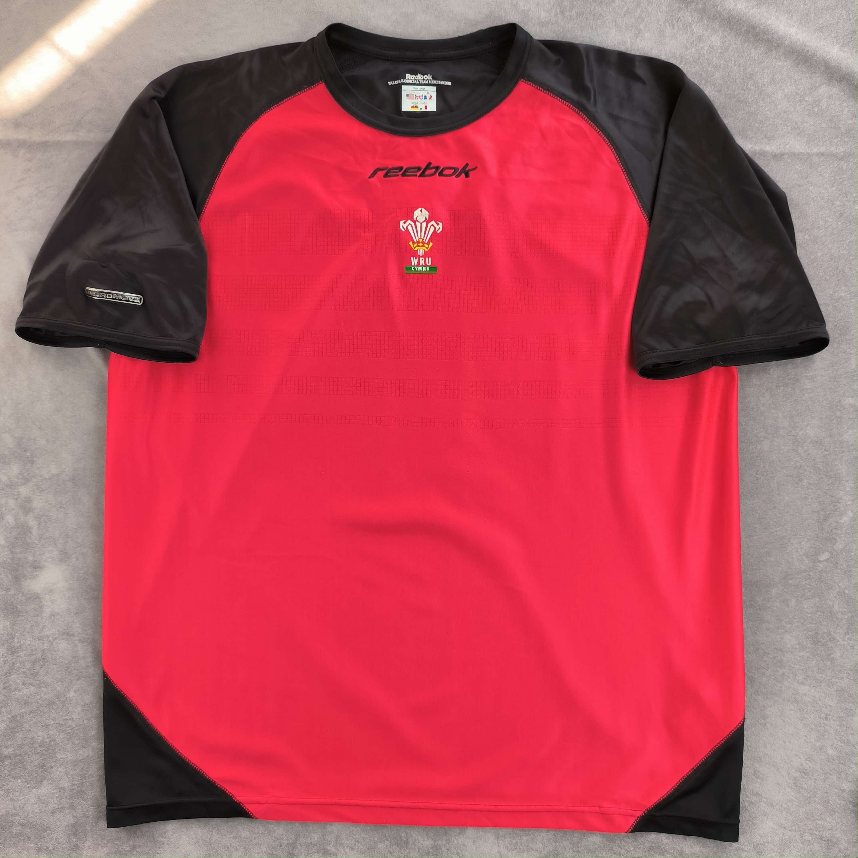 Reebok Wales 2005 Reebok training rugby jersey shirt size L Size US L / EU 52-54 / 3 - 1 Thumbnail