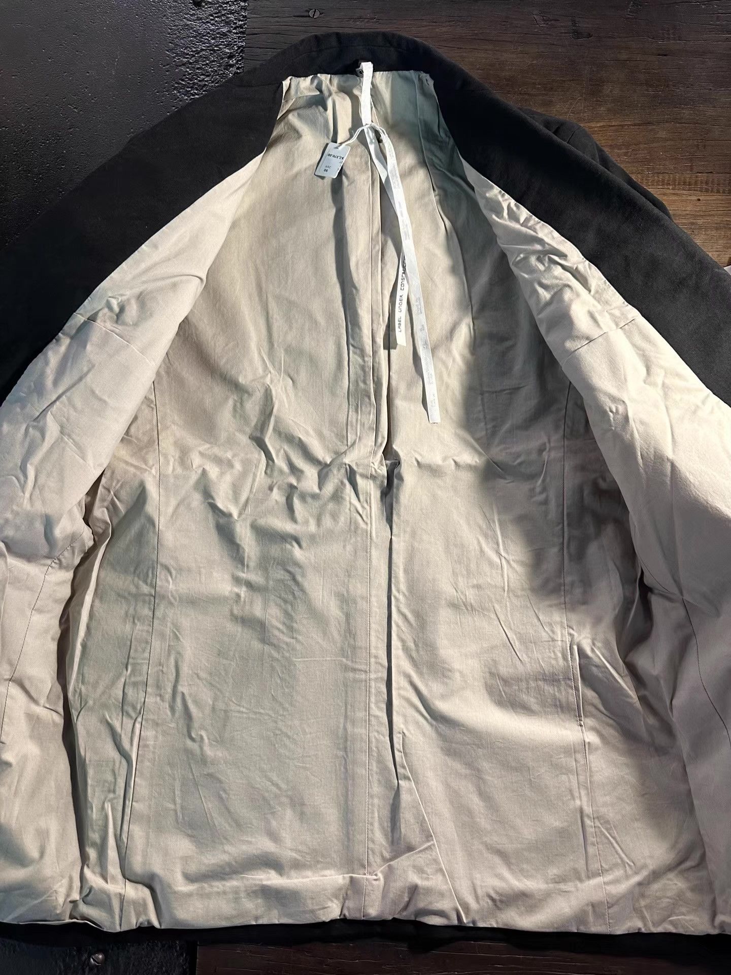 Label Under Construction Label Under Construction Black Classic Jacket Ｑ25 Size 46R - 3 Thumbnail