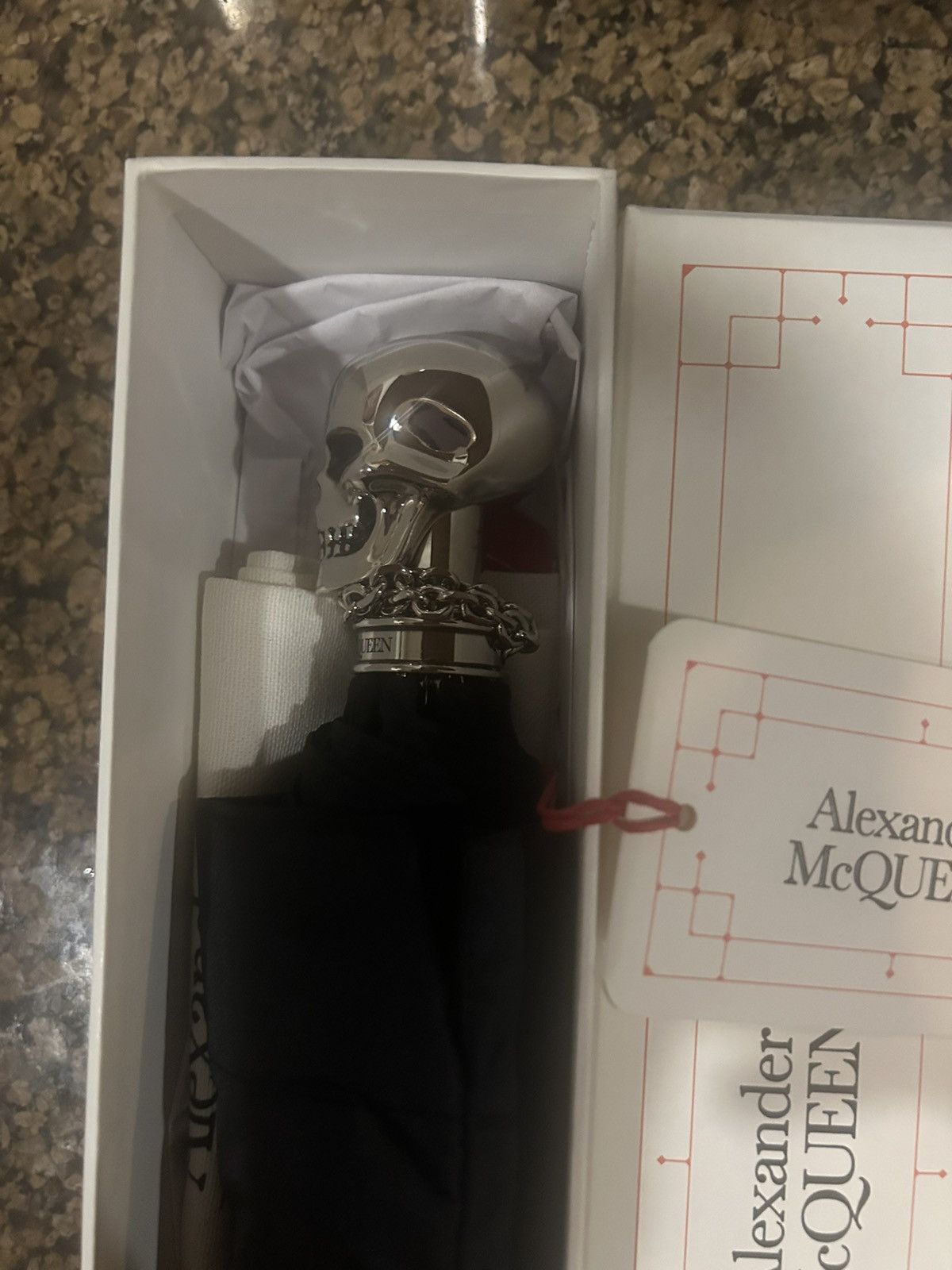 Alexander McQueen Alexander mcqueen silver skull umbrella Size ONE SIZE - 8 Thumbnail