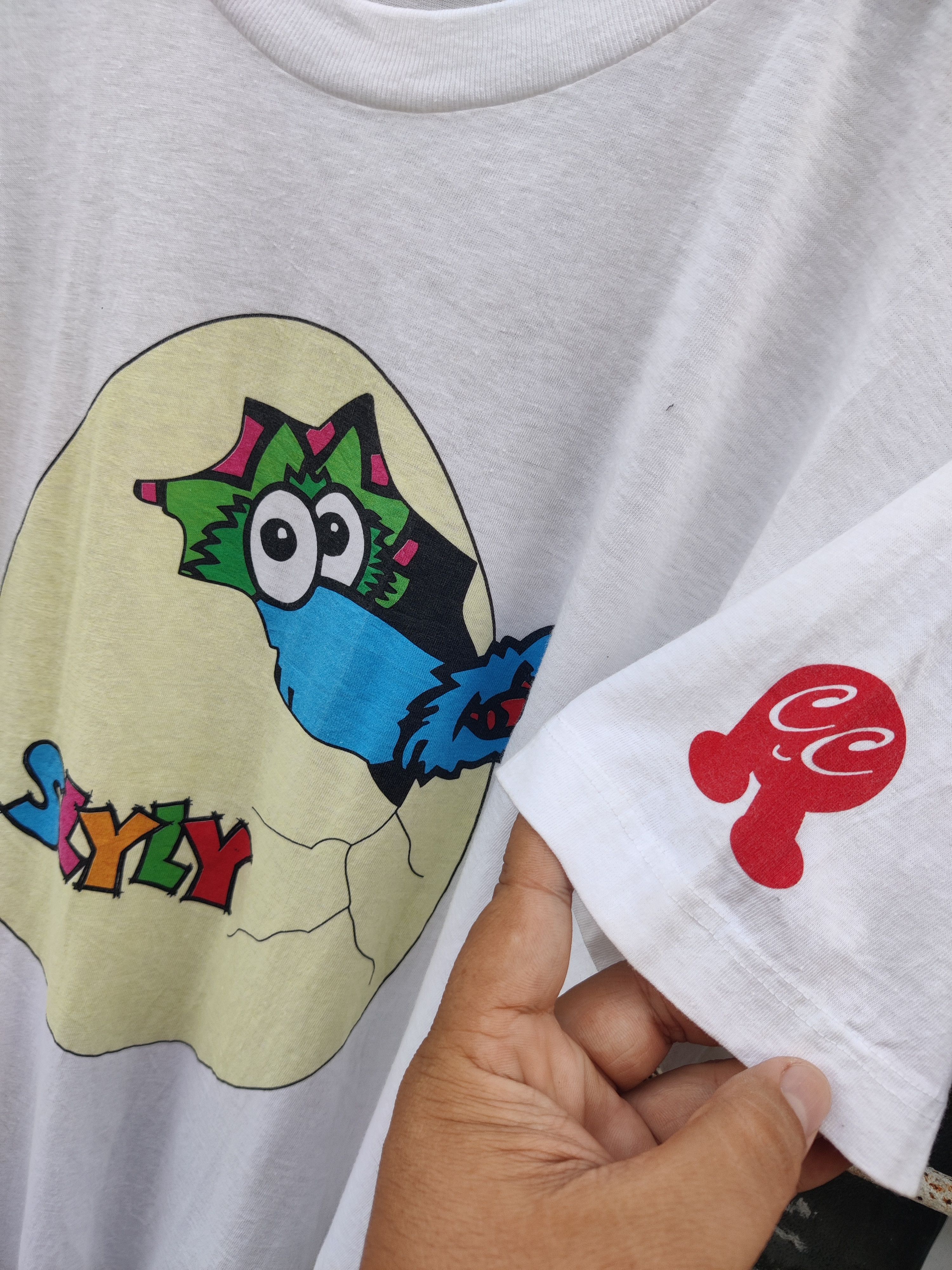 Japanese Brand Vintage Slyly Hiroshima Toyo Cup Cartoon Shirt Size US M / EU 48-50 / 2 - 3 Thumbnail