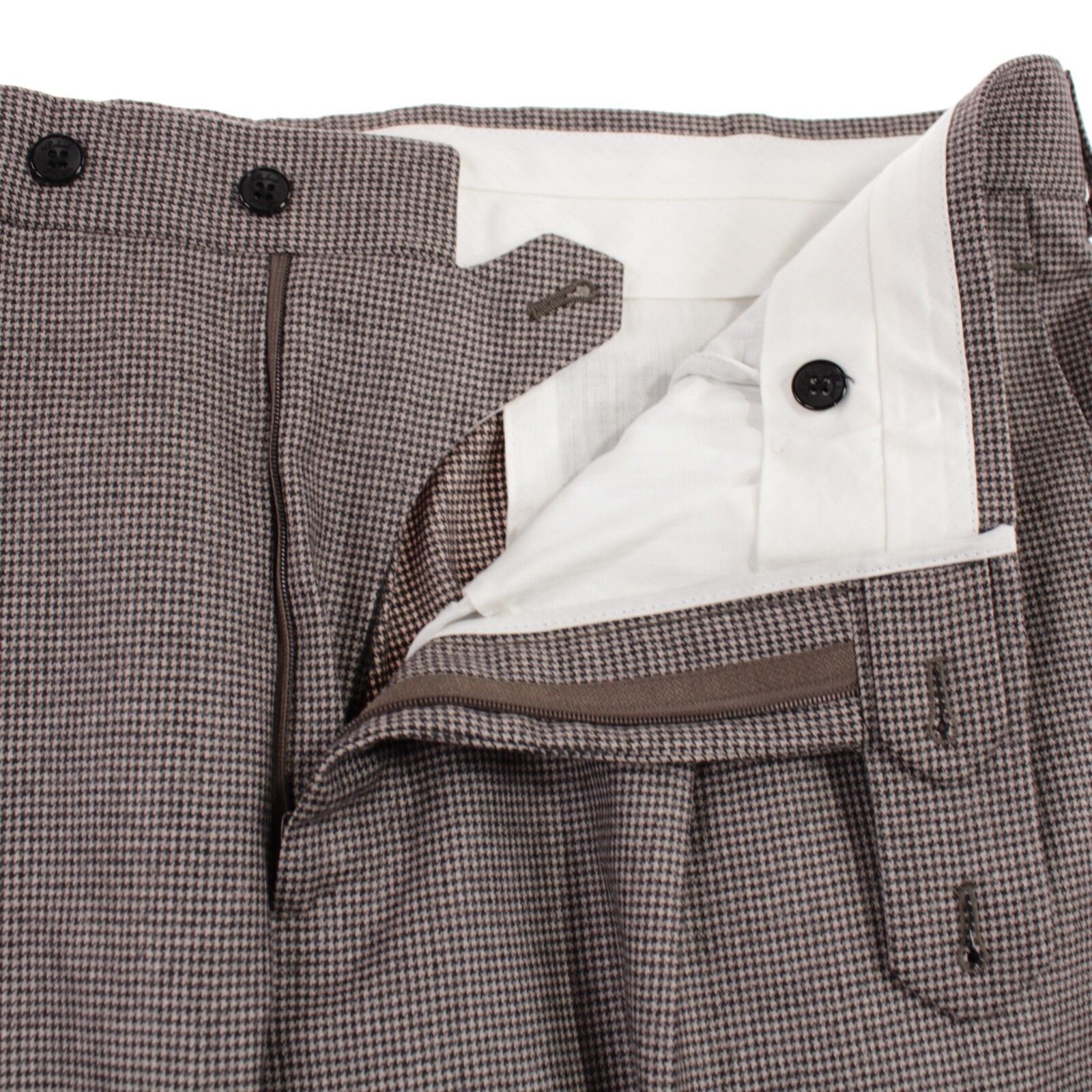 Belvest Belvest New with tags Dress Pants Size 34 US In Brown Size US 34 / EU 50 - 3 Thumbnail